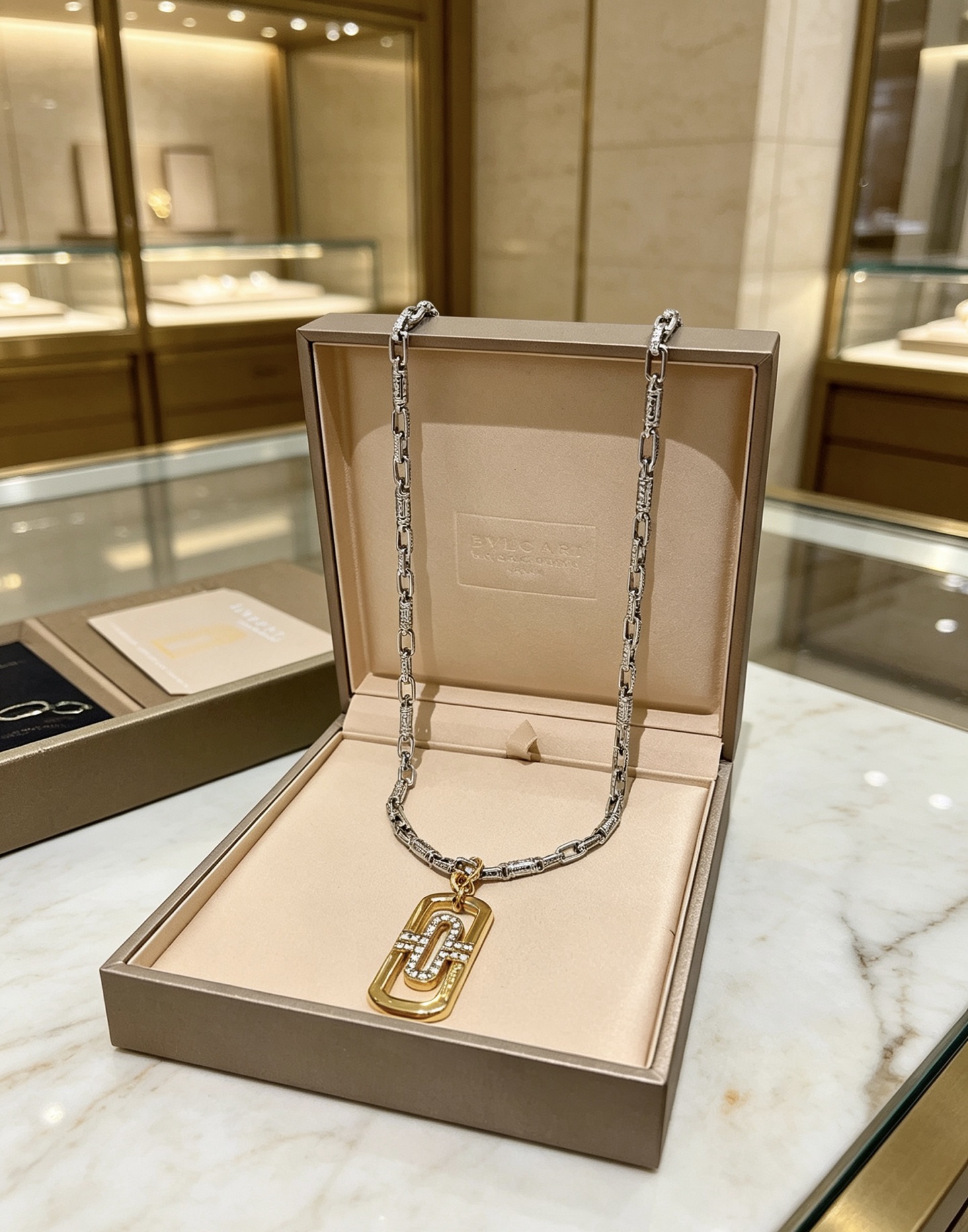 宝格丽 Bvlgari 传世高定珠宝耳环项链戒指首饰 #7375CAFA 2
