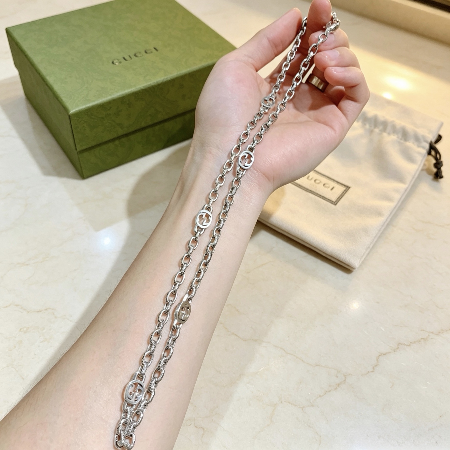 Gucci Haute Joaillerie Fine Jewelry Earrings Necklace Ring Ref.1CDA7307 9