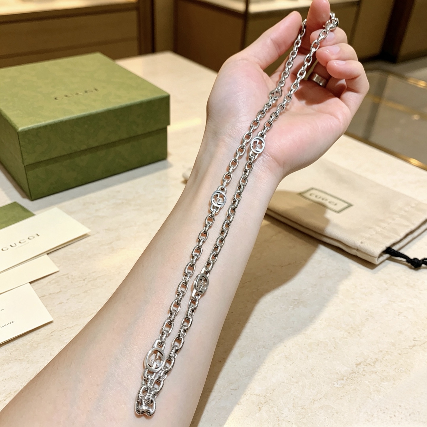 Gucci Haute Joaillerie Fine Jewelry Earrings Necklace Ring Ref.1CDA7307 4