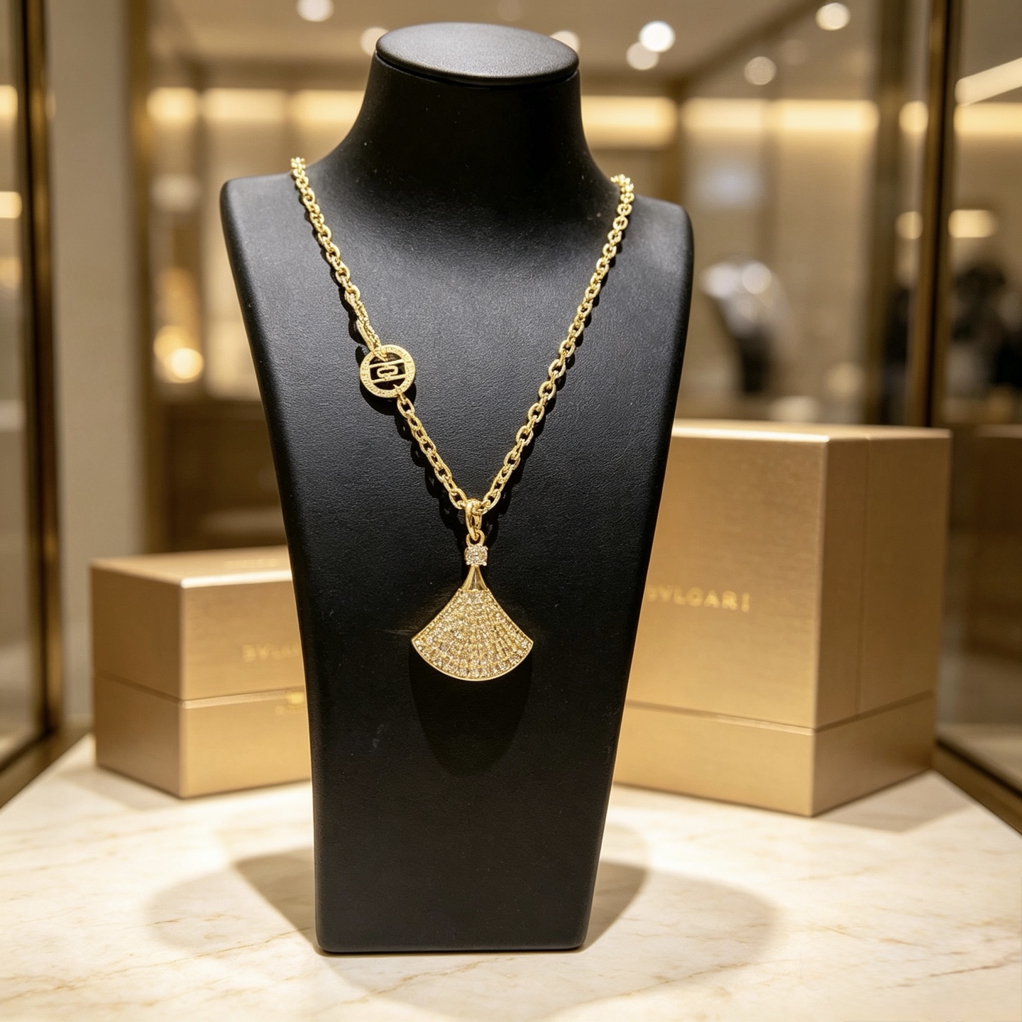 宝格丽 Bvlgari 传世高定珠宝耳环项链戒指首饰 #9FFB5D9D 4