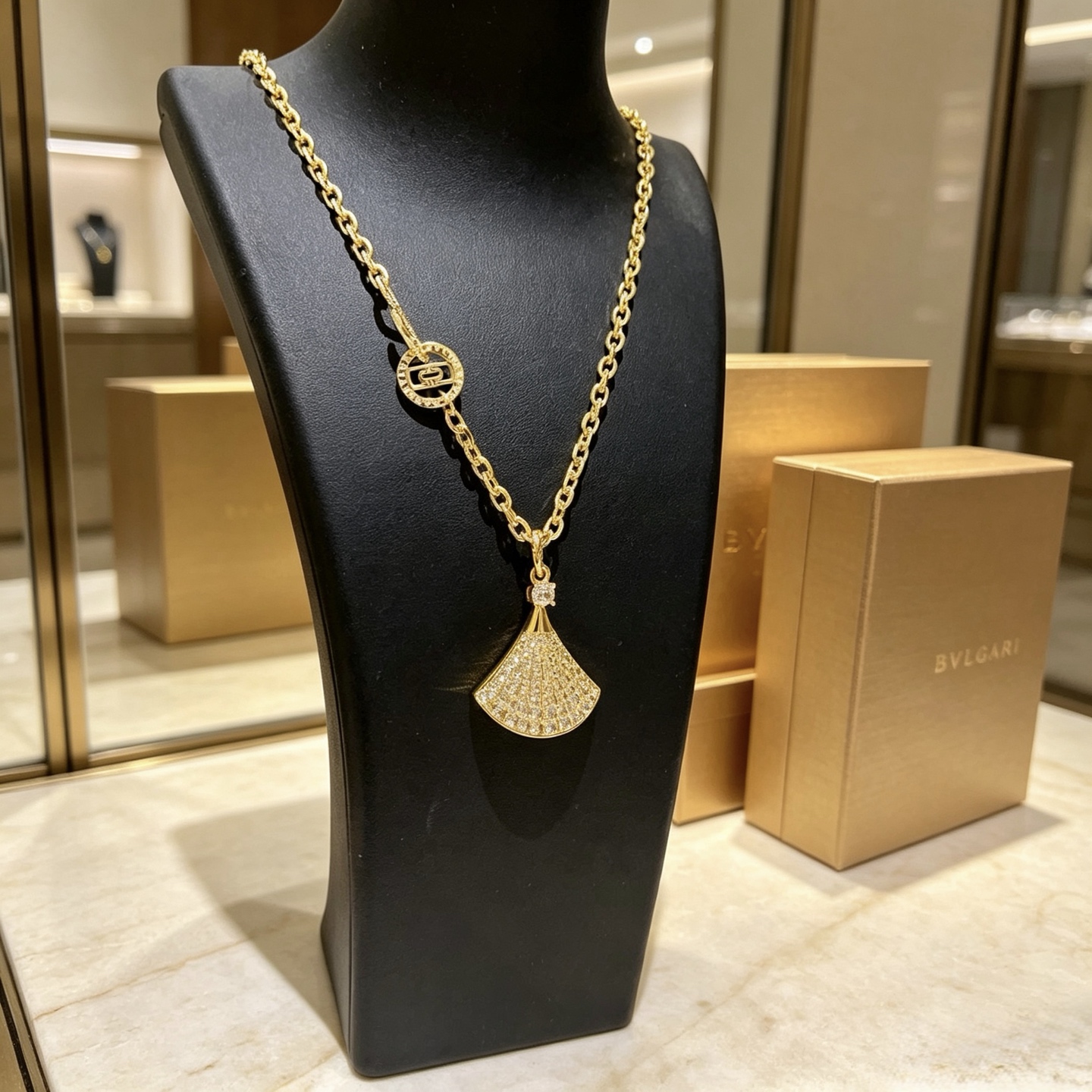 宝格丽 Bvlgari 传世高定珠宝耳环项链戒指首饰 #9FFB5D9D 7