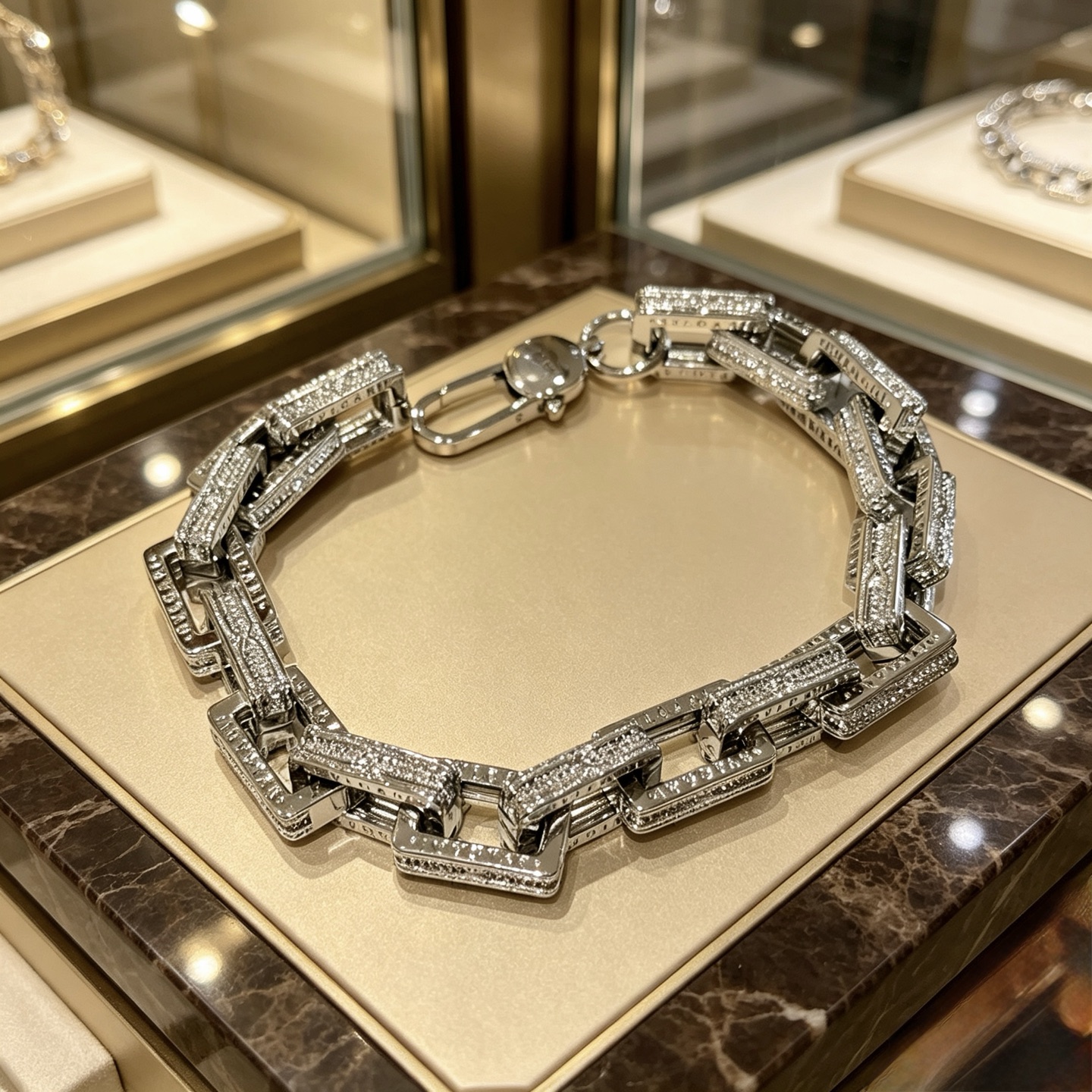 宝格丽 Bvlgari 传世高定珠宝耳环项链戒指首饰 #B0595513 2