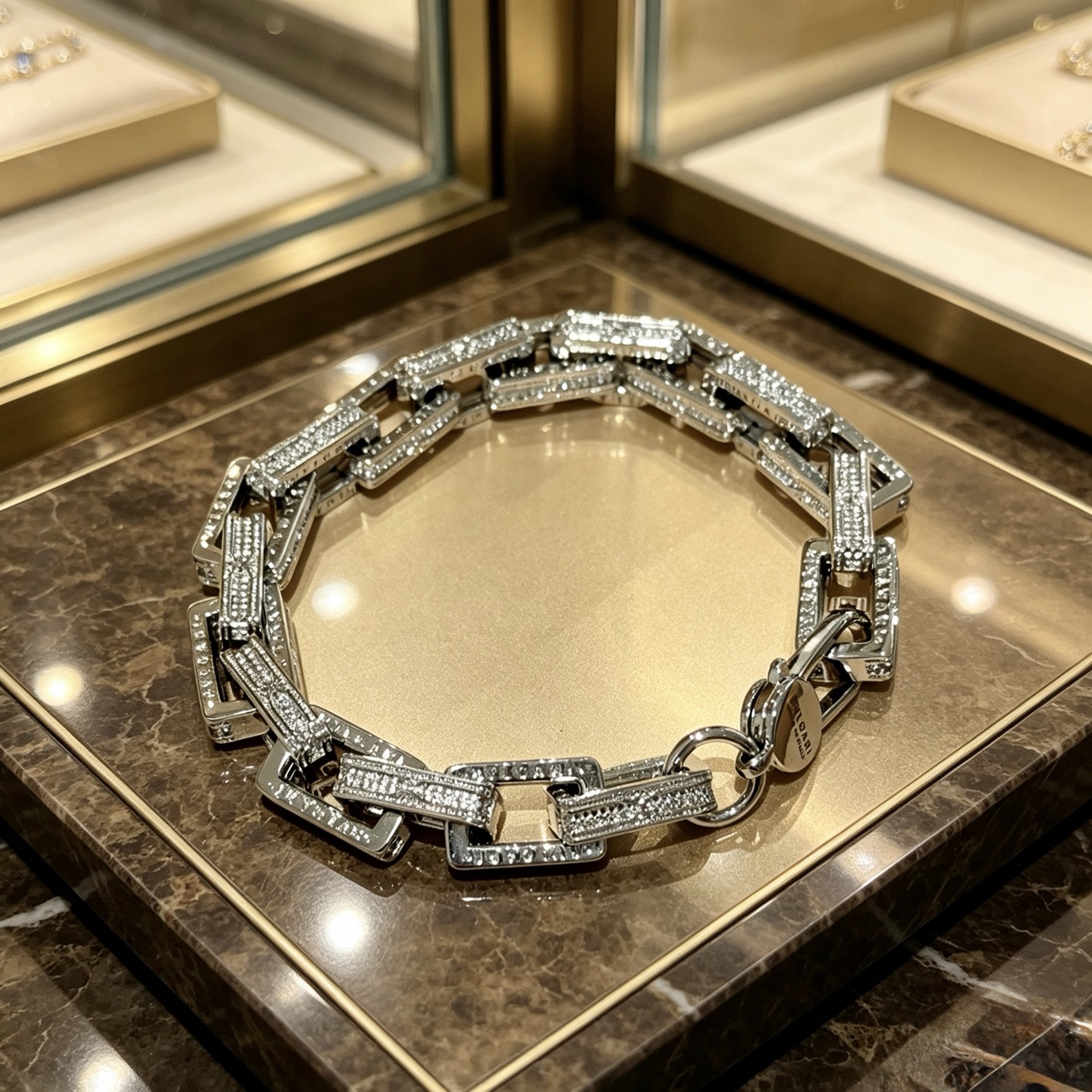 宝格丽 Bvlgari 传世高定珠宝耳环项链戒指首饰 #B0595513 8