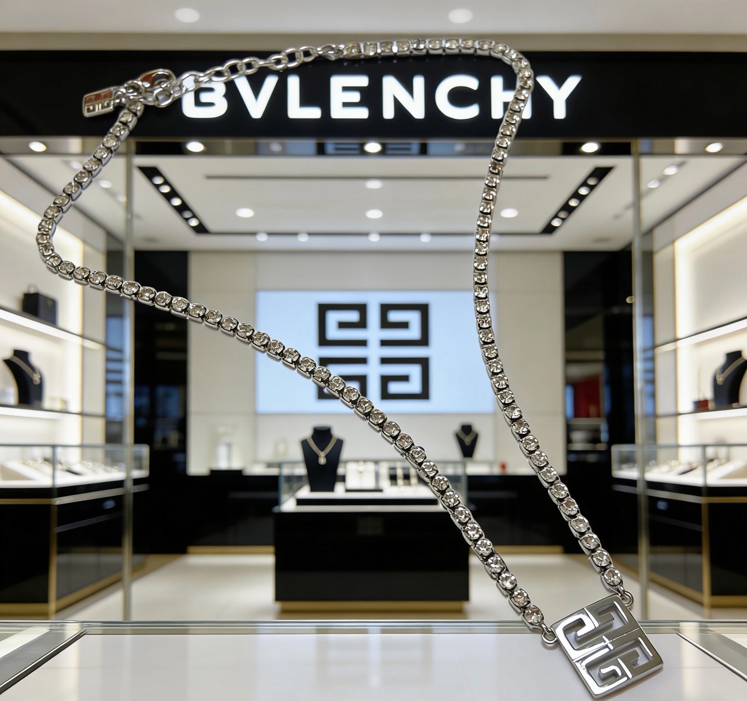 纪梵希 Givenchy 传世高定珠宝耳环项链戒指首饰 #3D5AFCD0 2