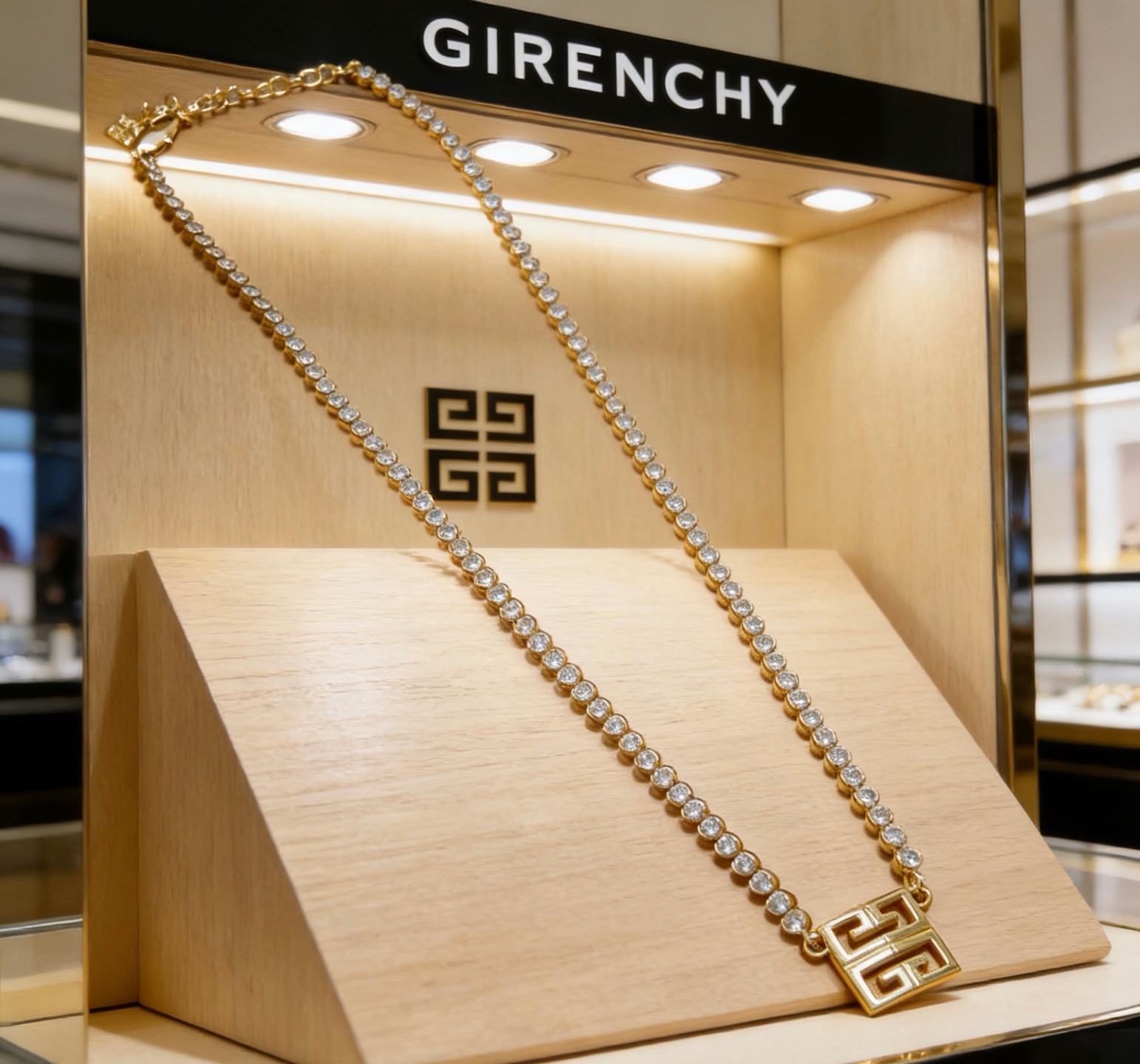 纪梵希 Givenchy 传世高定珠宝耳环项链戒指首饰 #3D5AFCD0 6