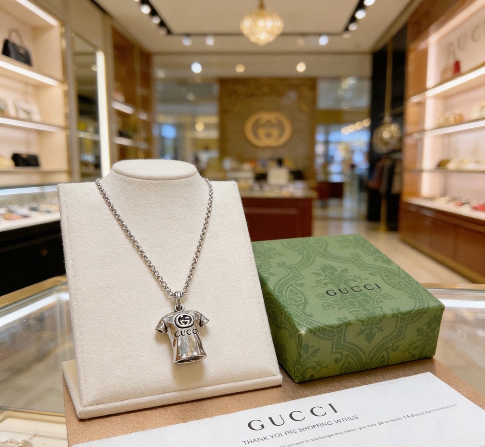 古驰 Gucci 传世高定珠宝耳环项链戒指首饰 #C344A4D0 7