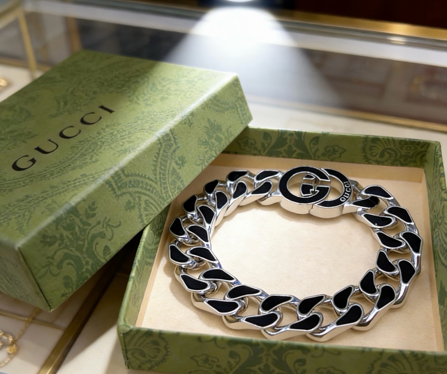 古驰 Gucci 传世高定珠宝耳环项链戒指首饰 #F533D467 5