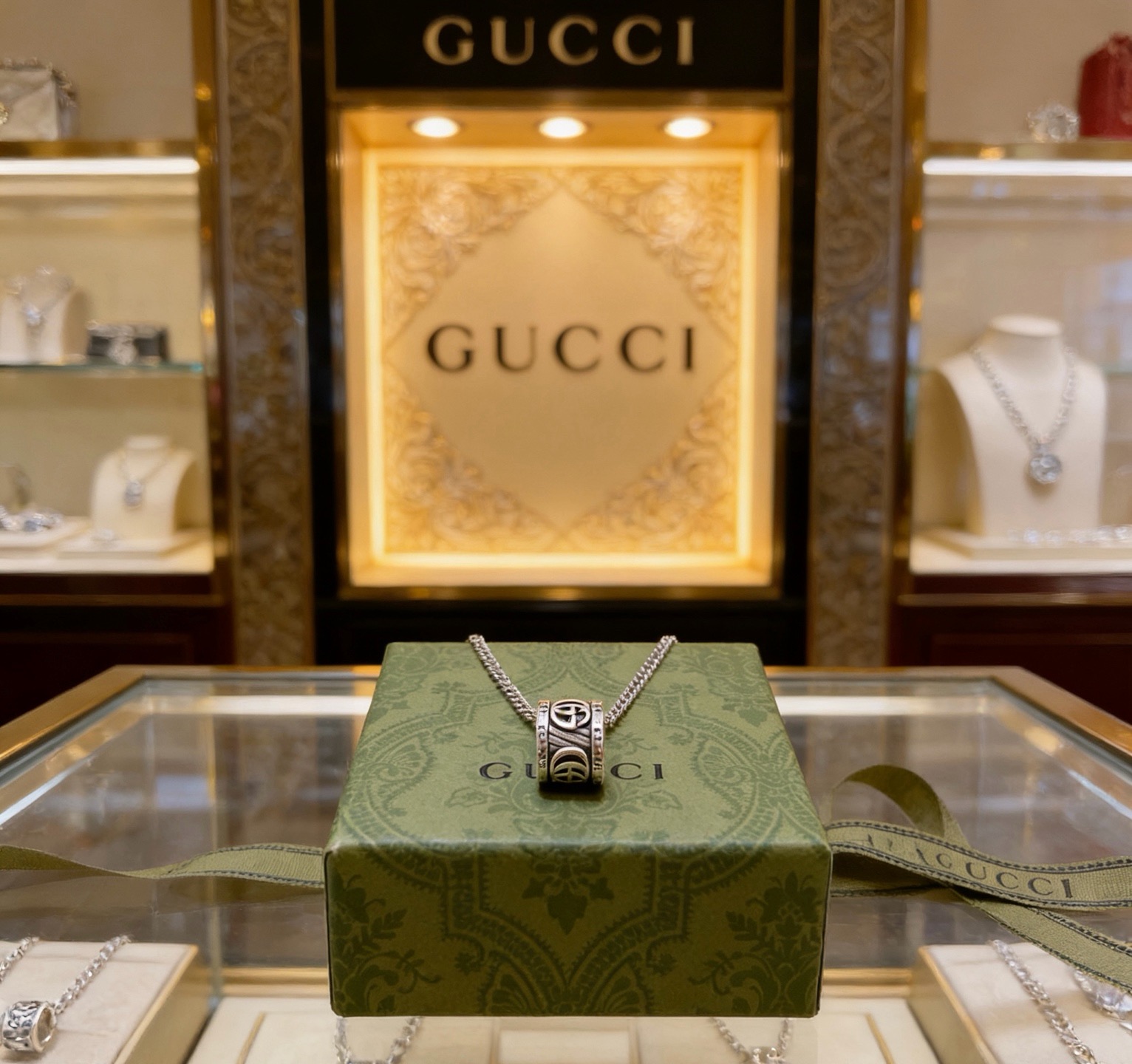 Gucci Haute Joaillerie Fine Jewelry Earrings Necklace Ring Ref 8