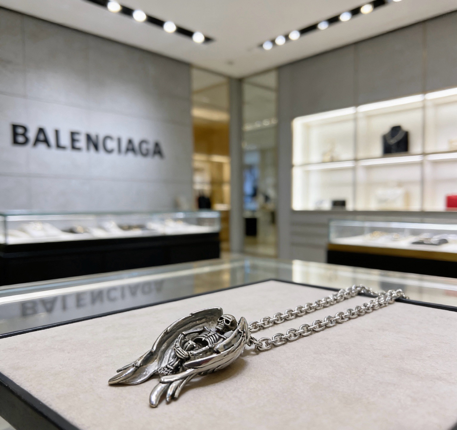 巴黎世家 Balenciaga 传世高定珠宝耳环项链戒指首饰 #A7CBBA9D 7