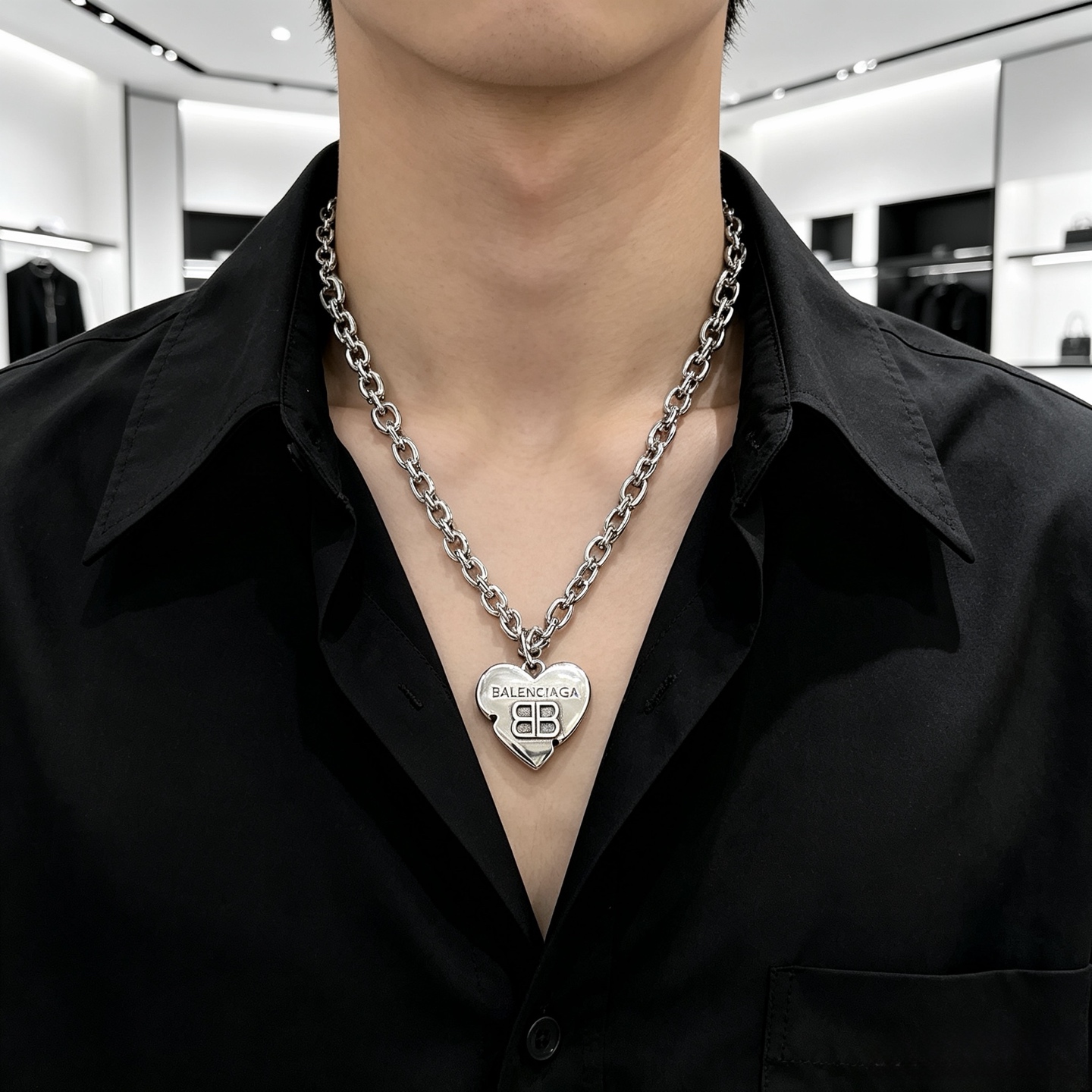 Balenciaga Haute Joaillerie Fine Jewelry Earrings Necklace Ring 5
