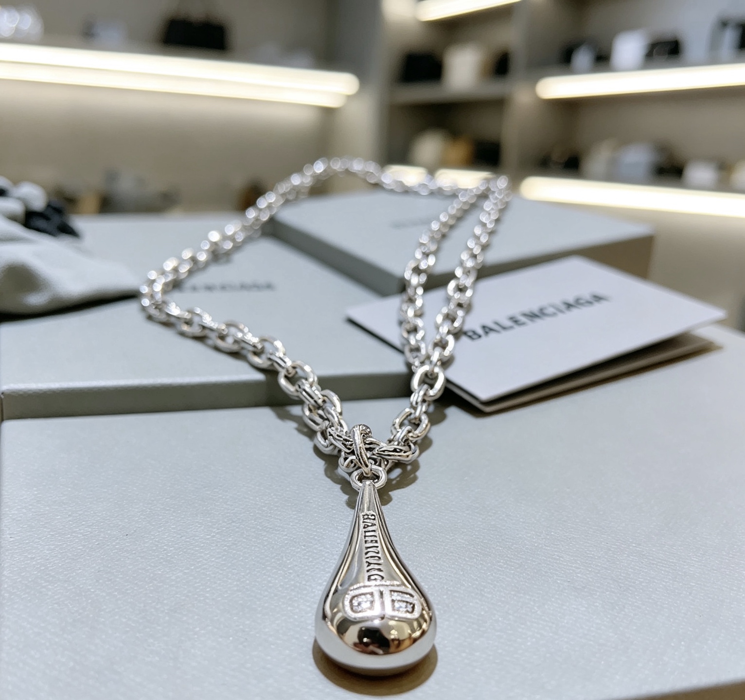 Balenciaga Haute Joaillerie Fine Jewelry Earrings Necklace Ring 6