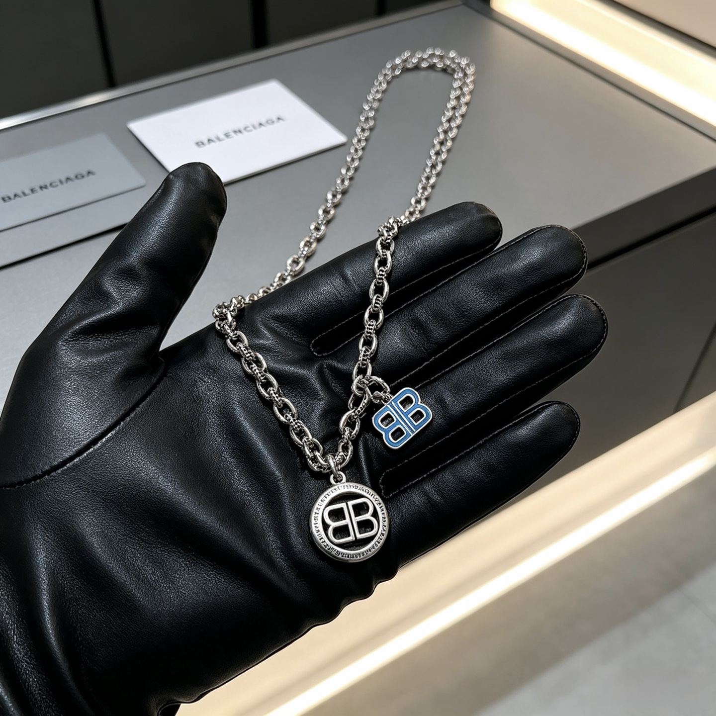 巴黎世家 Balenciaga 传世高定珠宝耳环项链戒指首饰 #24B0FA7A 2