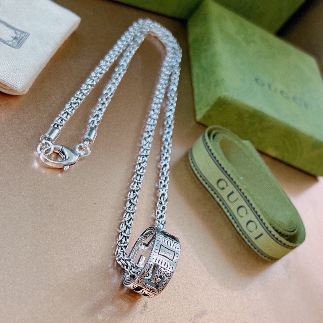 古驰 Gucci 传世高定珠宝耳环项链戒指首饰 #C2CA1290 8
