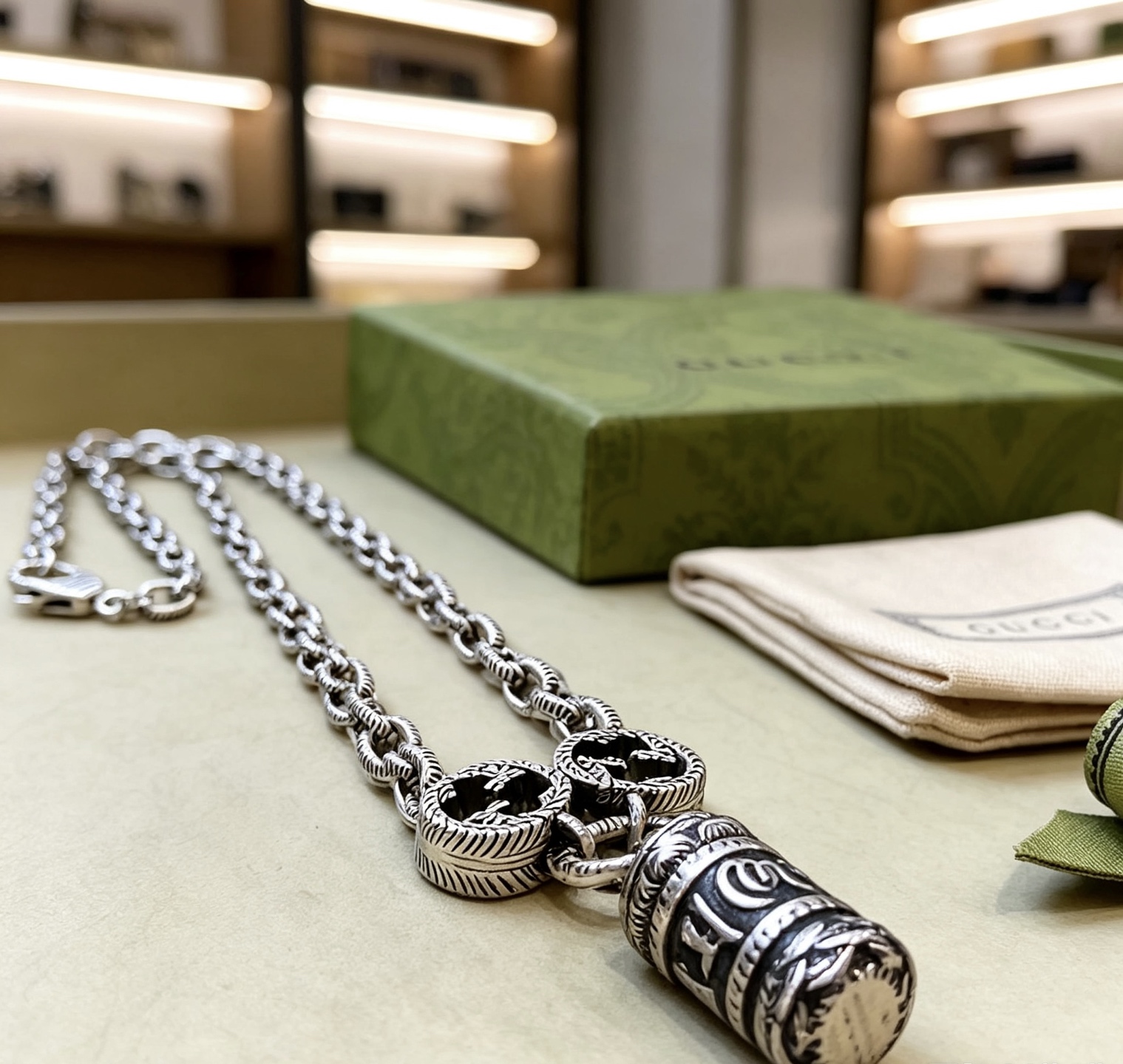 Gucci Haute Joaillerie Fine Jewelry Earrings Necklace Ring Ref.36A3BF91 9