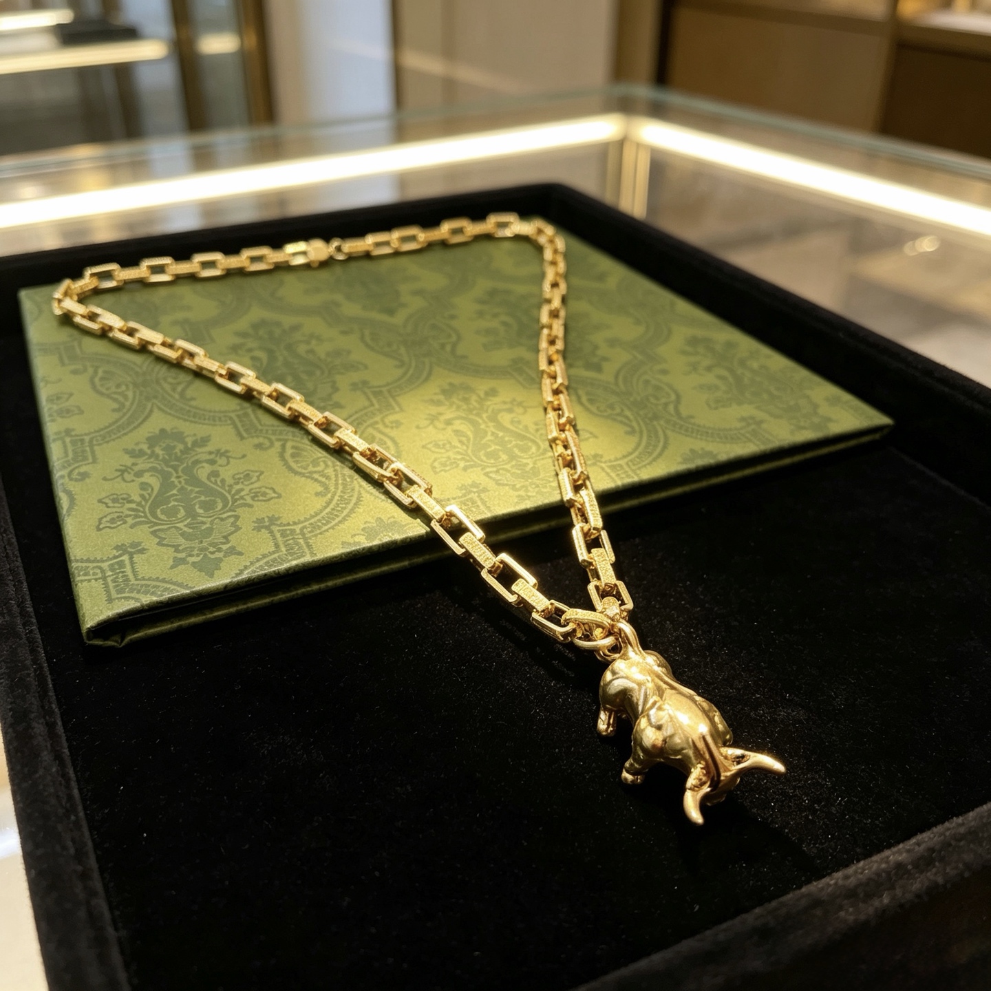 古驰 Gucci 传世高定珠宝耳环项链戒指首饰 #C1EF3EAA 9