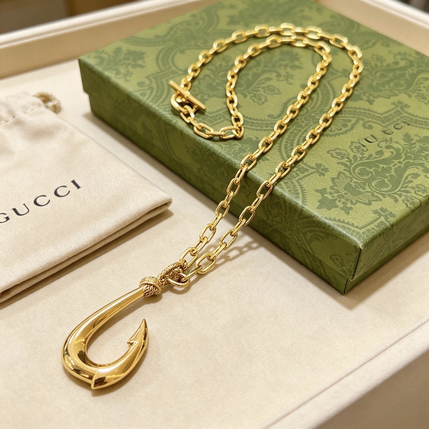 Gucci Haute Joaillerie Fine Jewelry Earrings Necklace Ring Ref 4
