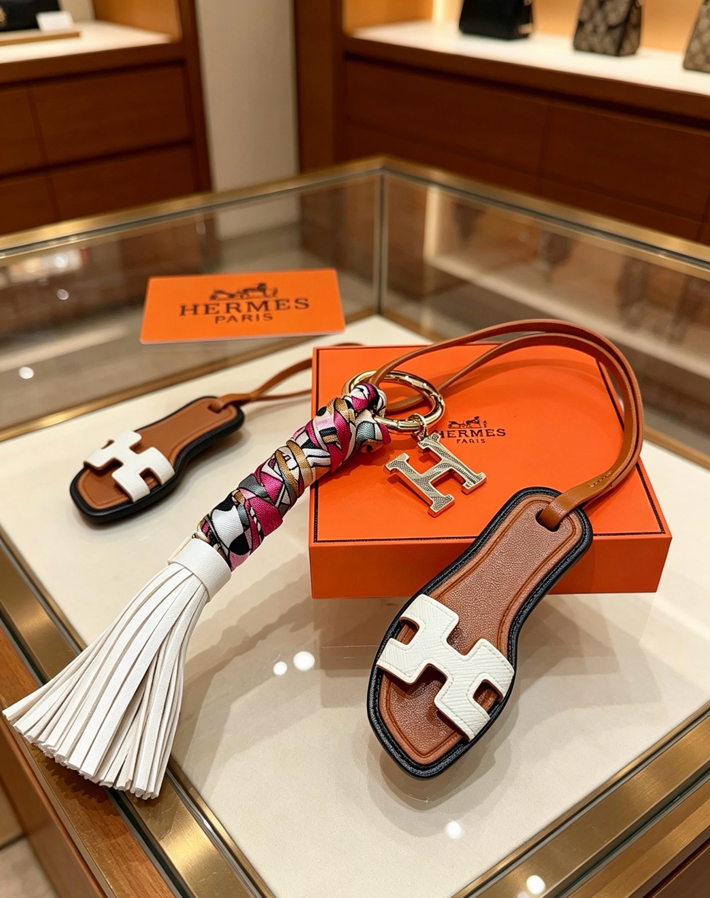 Hermes Jewelry 。NewHermesHermesKeychainKeychain 。 HermesCharmKeychain Hermes 1:1 k ， 。 Keychain — photo 5