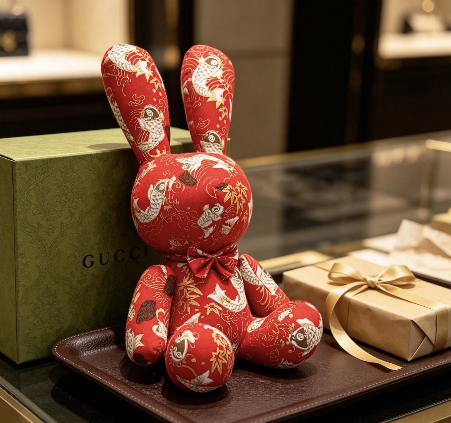NO:923375,Batch. Hot model is coming. Gucci official website launches new product, Bunny Bunny Doll, for exclusive high-quality sale. New products for export to France are released. Gucci’s Bunny Bunny doll is purely handmade. The texture and fullness are all in place. Not many in stock, so hands are slow. Super cute. I look forward to my Bunny. It will give you a high-end feel when you put it in the car and at home. The size of 40cm is particularly fun to hold in your hand. Boutique jewelry, gucci19860909批. 爆款来袭 古驰官网首发新品小兔兔玩偶独家高品质发售 出口法国订单新品发布 ,古驰的的一款小兔兔公仔,纯手工制作工艺 质感 饱满度全部到位 现货不多,手慢无 超级可爱的 期待我的小兔兔.放车里放家里高级感满满 40cm的尺寸,抱在手里特别好玩.,饰品精品,gucci,Jewelry