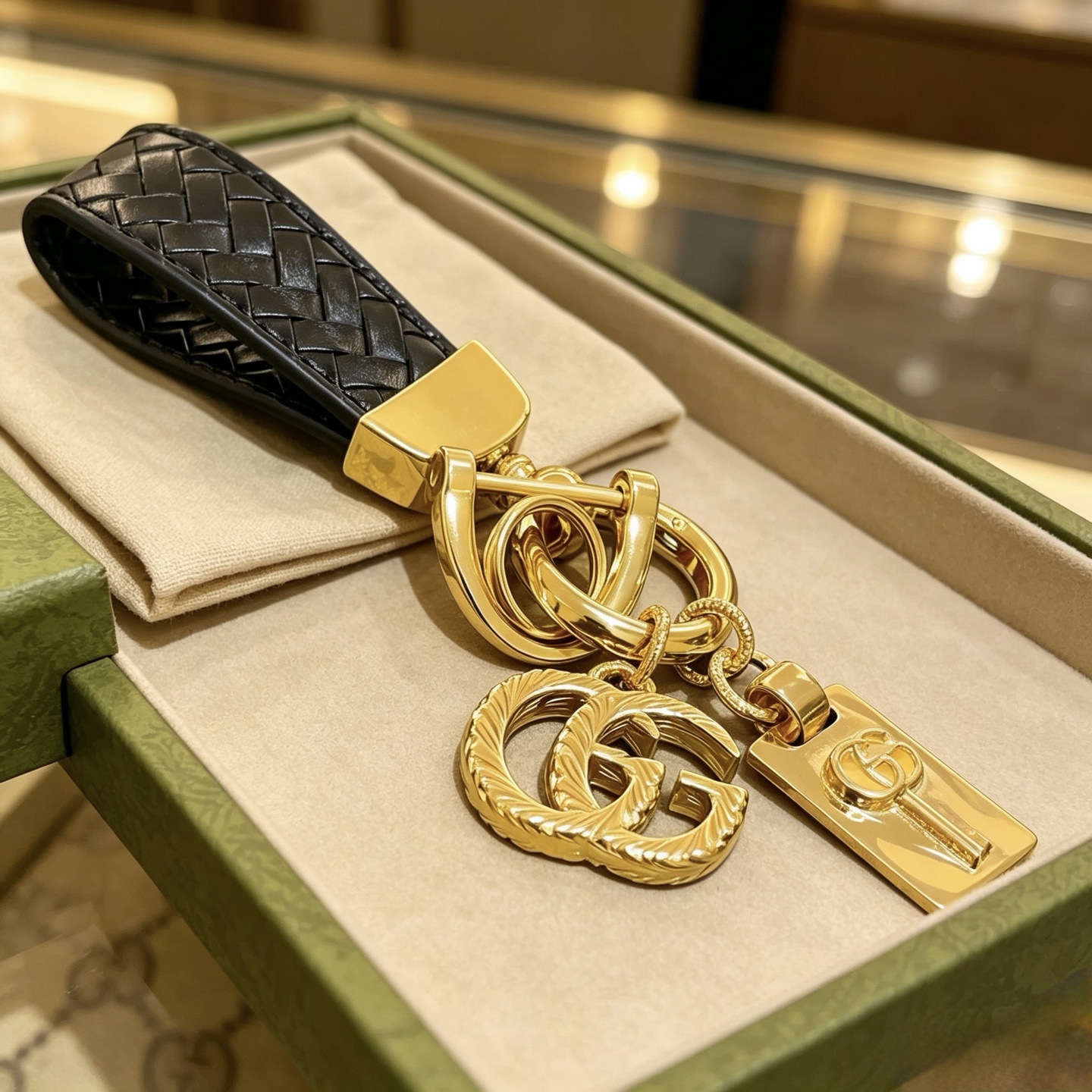 NO:923611,Batch of new product releases Gucci keychains Gucci bag buckles The latest bag charms are of higher quality Stars have the same style Anger Forest series Double G classic models co-branded design concept keychain series The details are distressed and not available in the market Glossy version This one has been out The best-selling model in Gucci Very good match with trendy backpacks, jewelry boutiques, gucci, backpacks, keychain19860909批新品发布 古驰钥匙扣 古驰包包扣 最新款包包挂饰档次更高明星同款Anger Forest系列双G经典款联名设计理念钥匙扣系列 细节对版做旧处理 非市面亮面版型 这款一直在出 古驰里面热卖款 非常好搭配潮流背包,饰品精品,gucci,backpacks,keychain,Jewelry