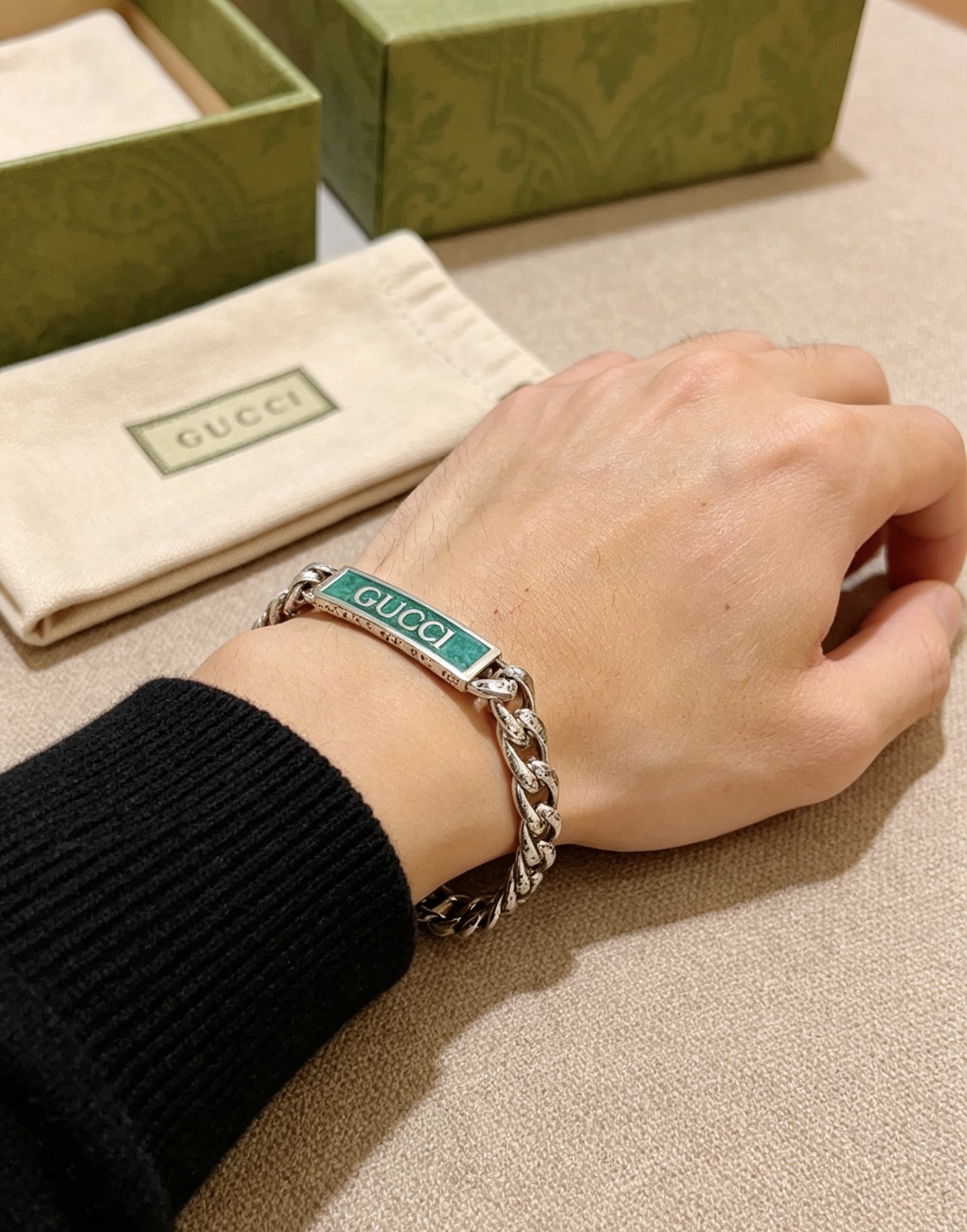 Gucci Jewelry 。 Gucci New feel logo logo nice ， ， 16。18。 20。22。24 — photo 3