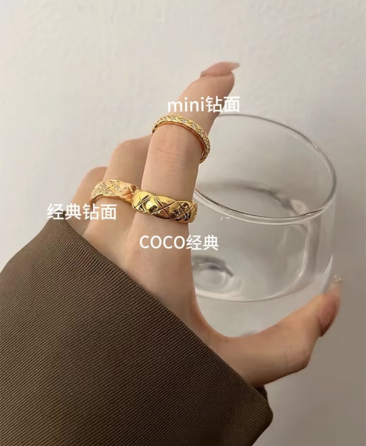 coco菱格戒指 2