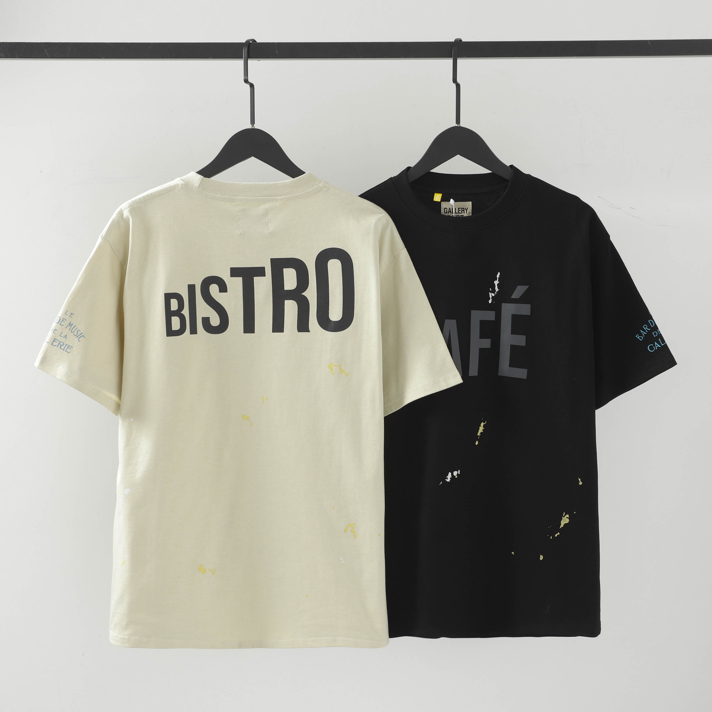 “Galley Department New Short Sleeves in Black Almond, Code Numbers for Sizes”