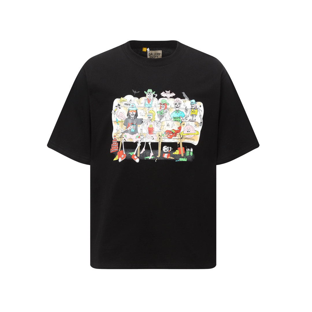 Gallery Dept’s New Short Sleeve in Black Almond Available in Multiple Sizes - 图片 5