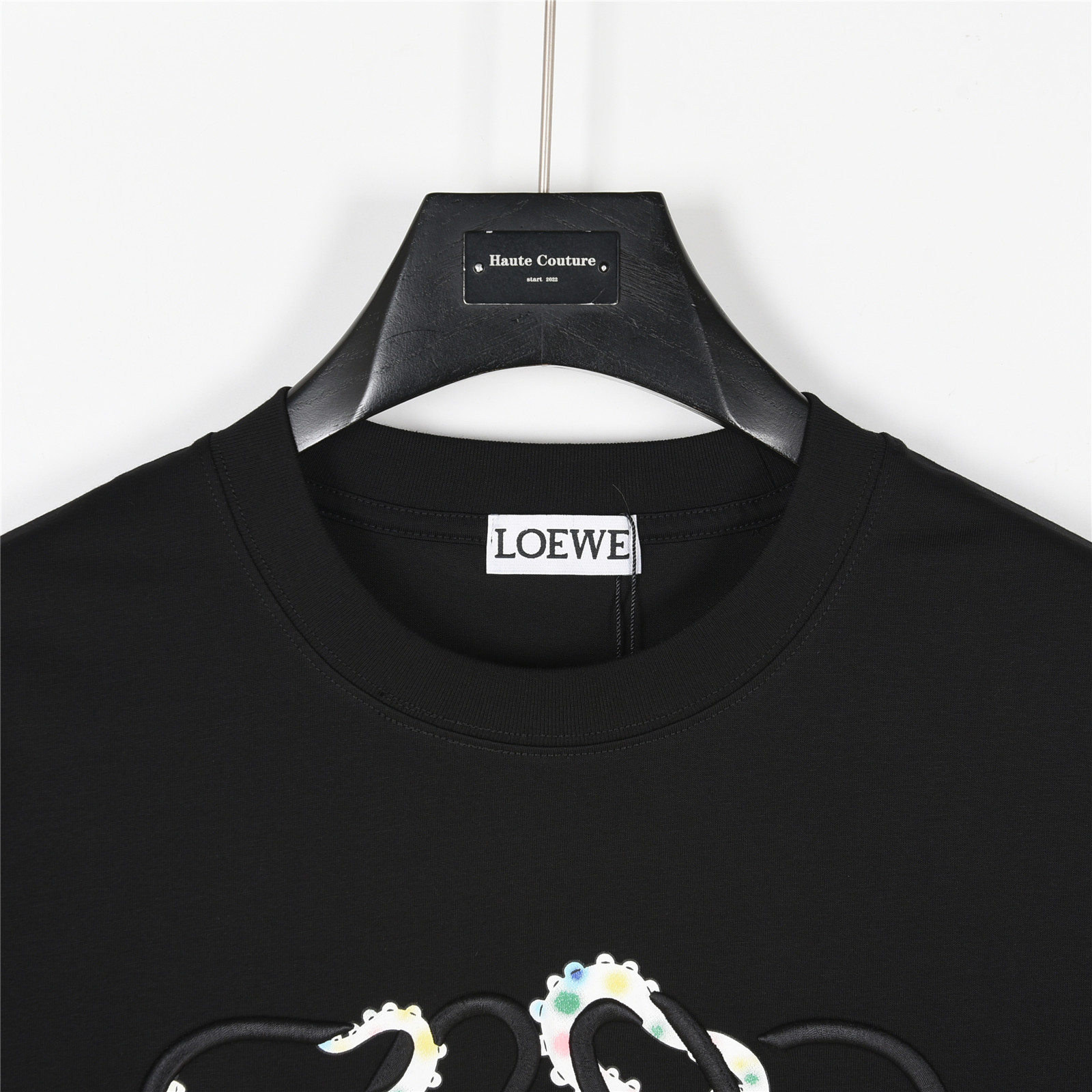 Loewe/罗意威 25ss 章鱼印花和Anagram 刺绣短袖T恤 T 恤为 LOEWE x Suna Fujita