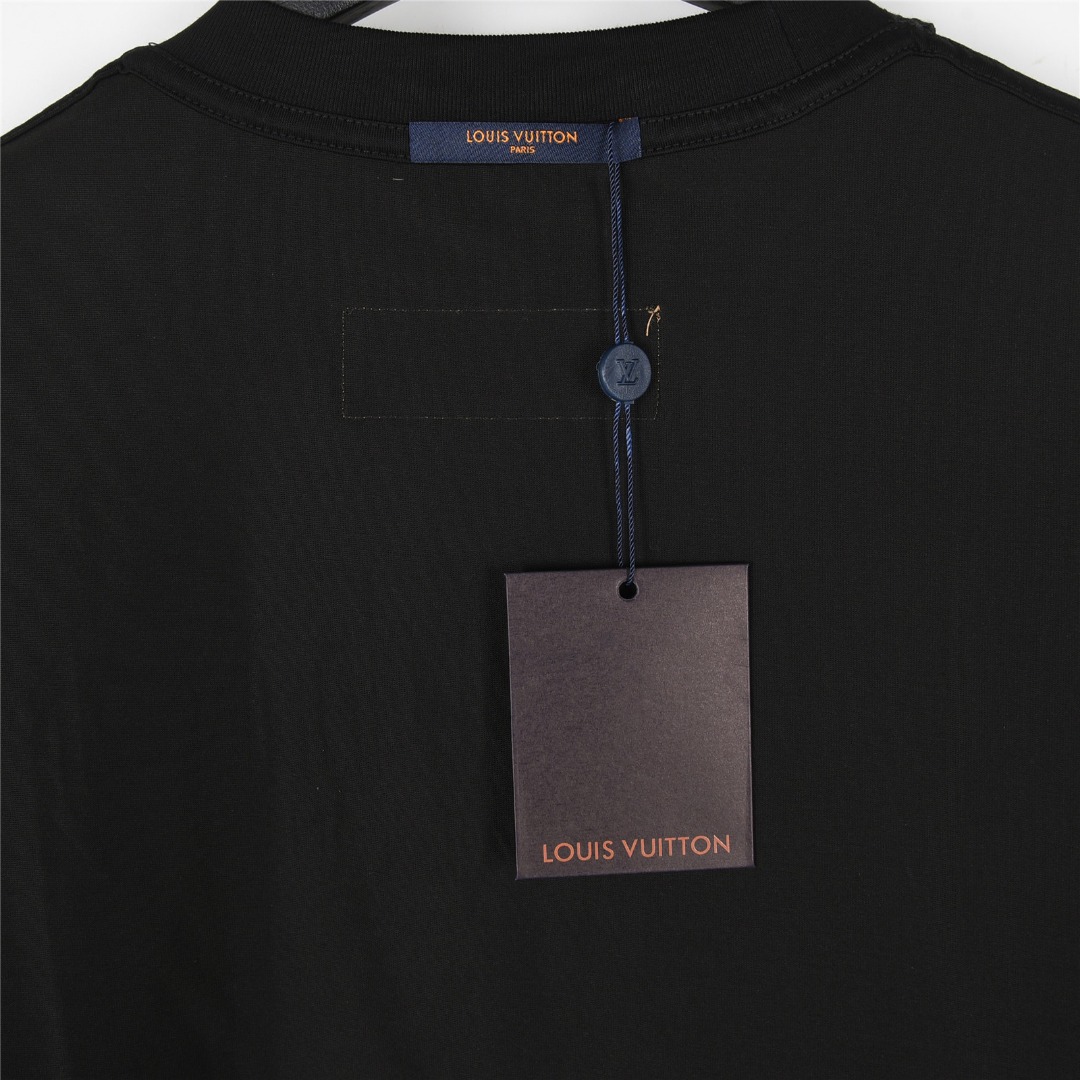 Louis Vuitton/路易威登 25ss 四叶草及后背logo印花短袖T恤