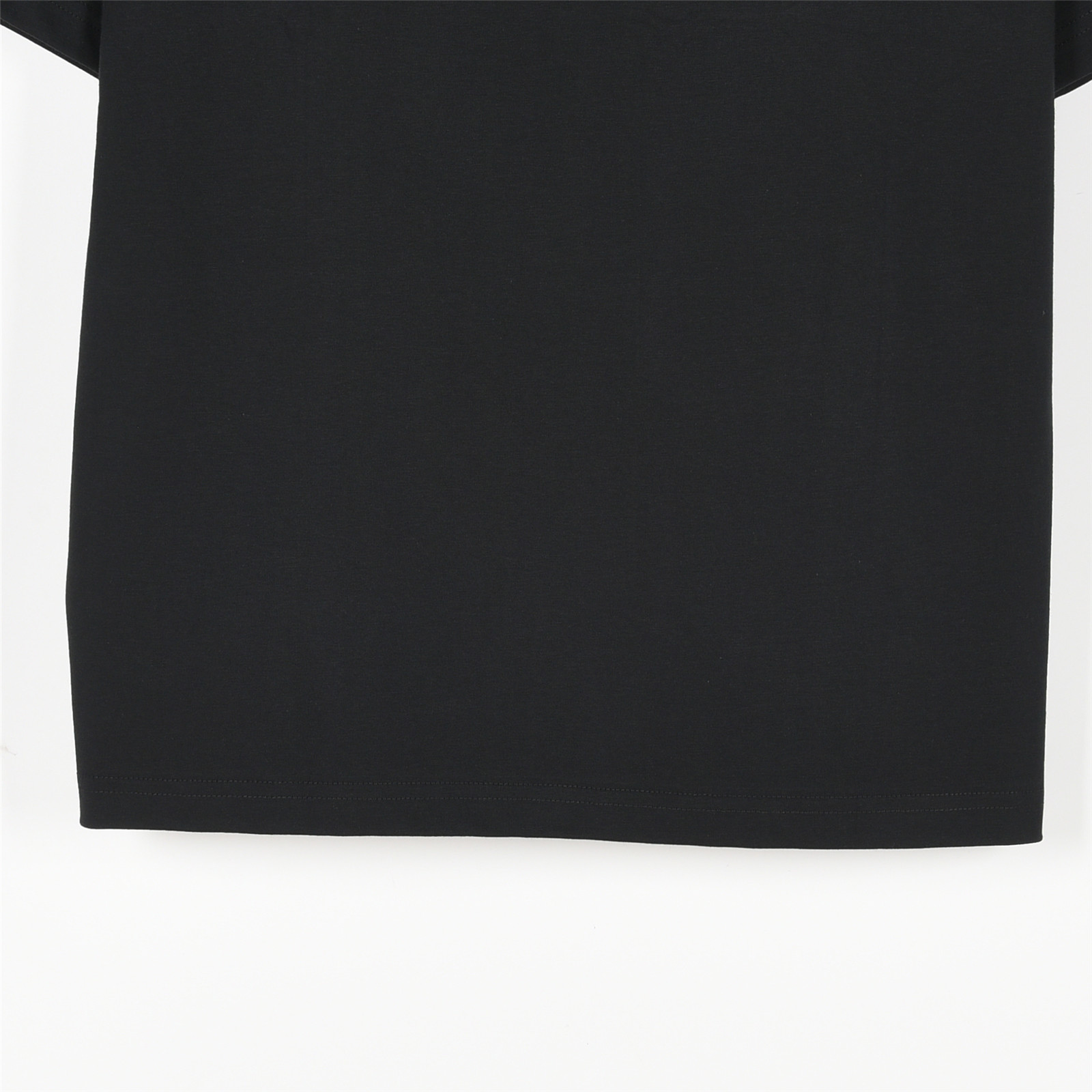 PRADA/普拉达 25ss 泼墨logo刺绣及后背三角标印花短袖T恤