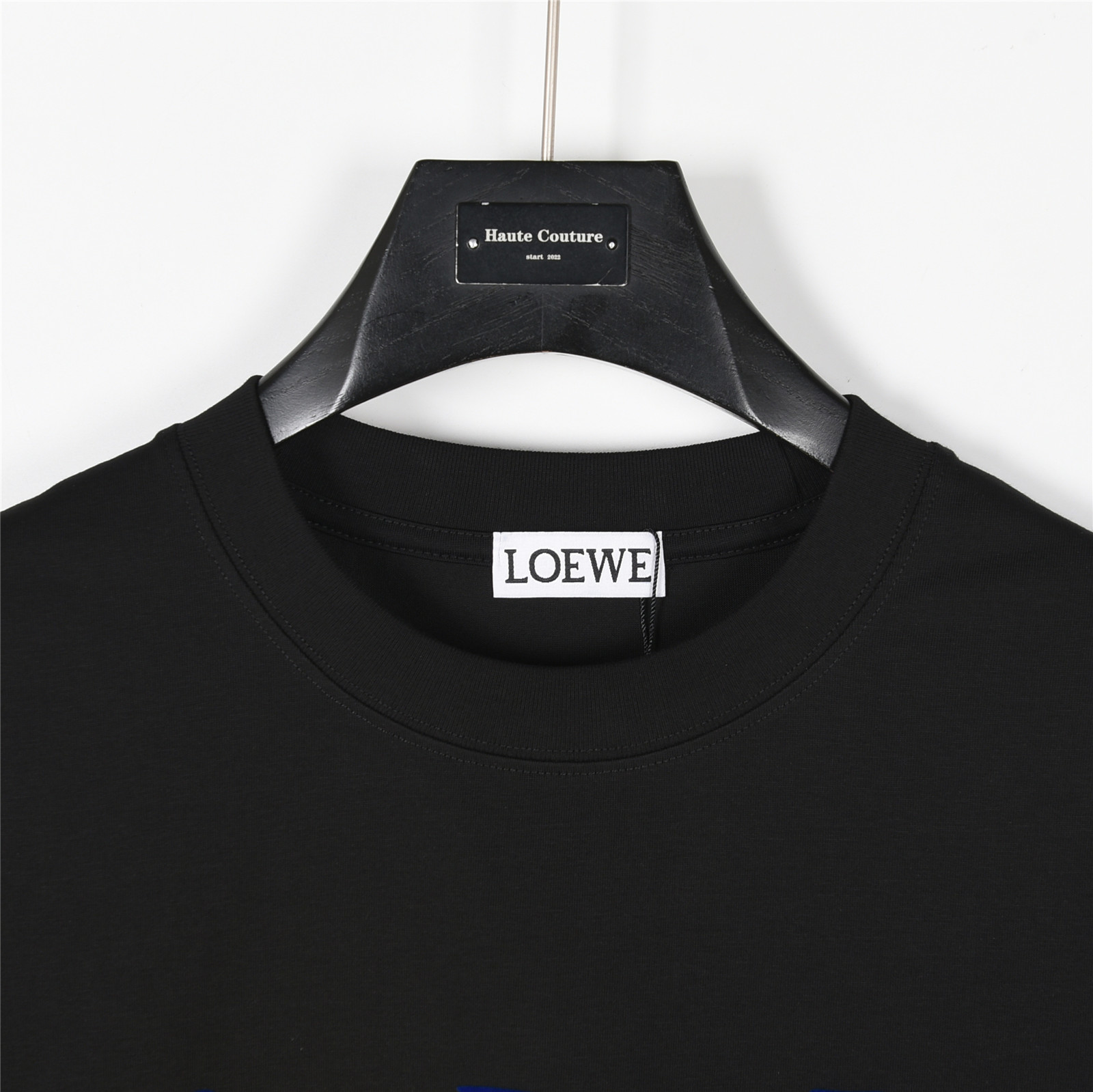 Loewe/罗意威 25ss 涂鸦彩绘植绒印花短袖T恤