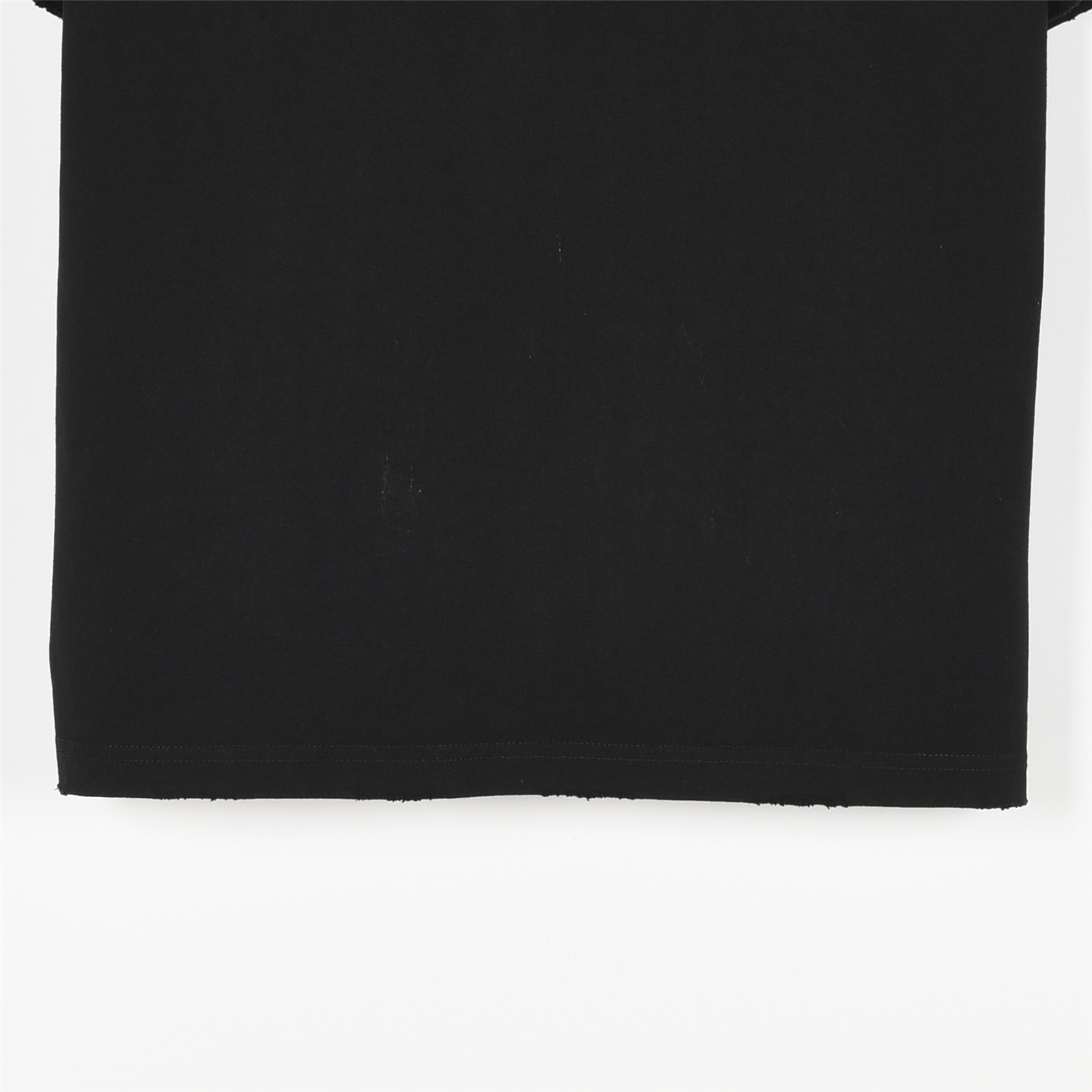 Balenciaga/巴黎世家 25ss 字母双B手绘水洗破洞短袖T恤