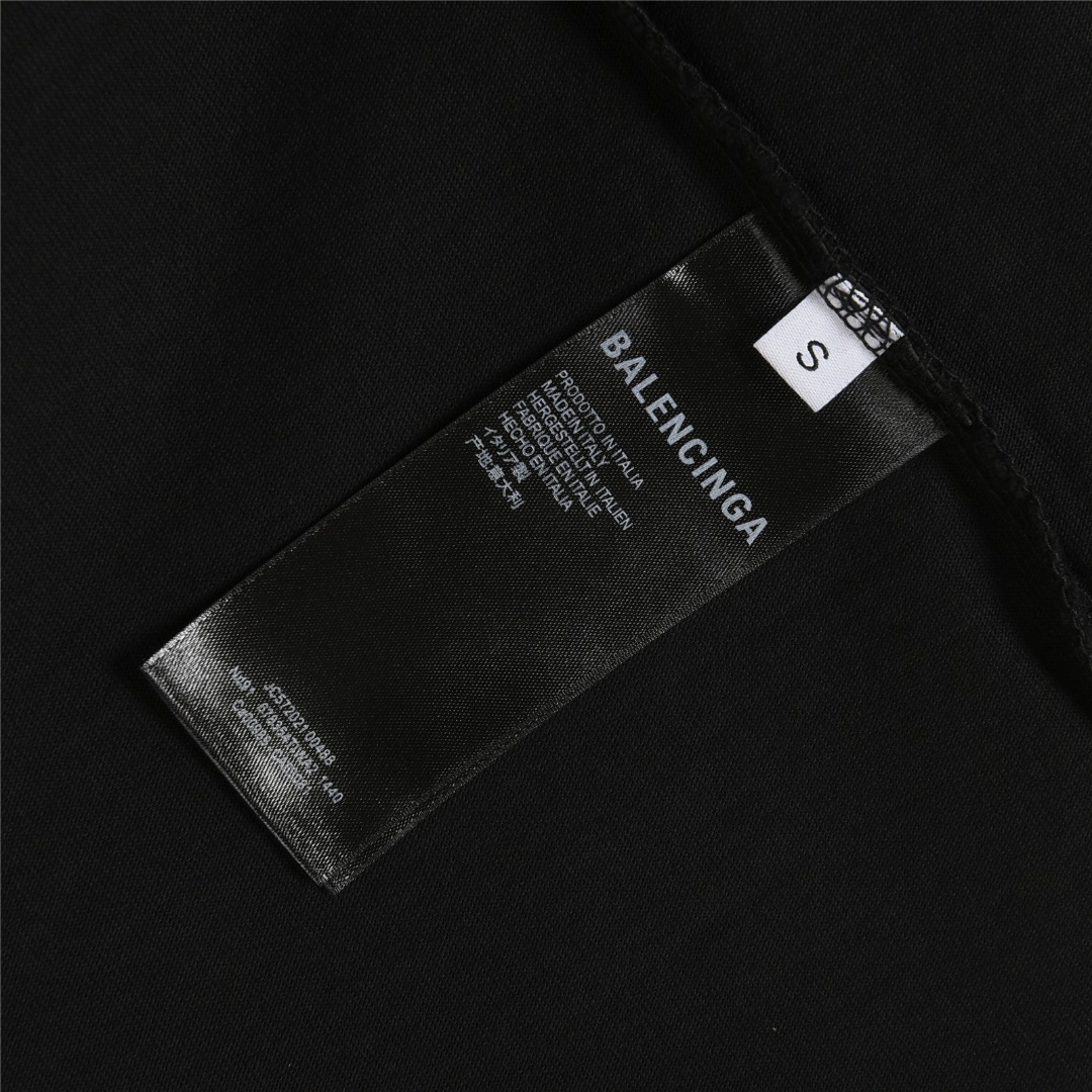 Balenciaga/巴黎世家 25ss Pigelle夜景限定水洗破洞短袖T恤 水洗黑-Chinese UA Cheap High Quatity Brand Clothes Bags handbags Sneakers wholesale wholesaler seller from China Factory suppliers Fashion Clothing Shoes best Quality Beautiful Price Balenciaga/巴黎世家 25ss Pigelle夜景限定水洗破洞短袖T恤 水洗黑