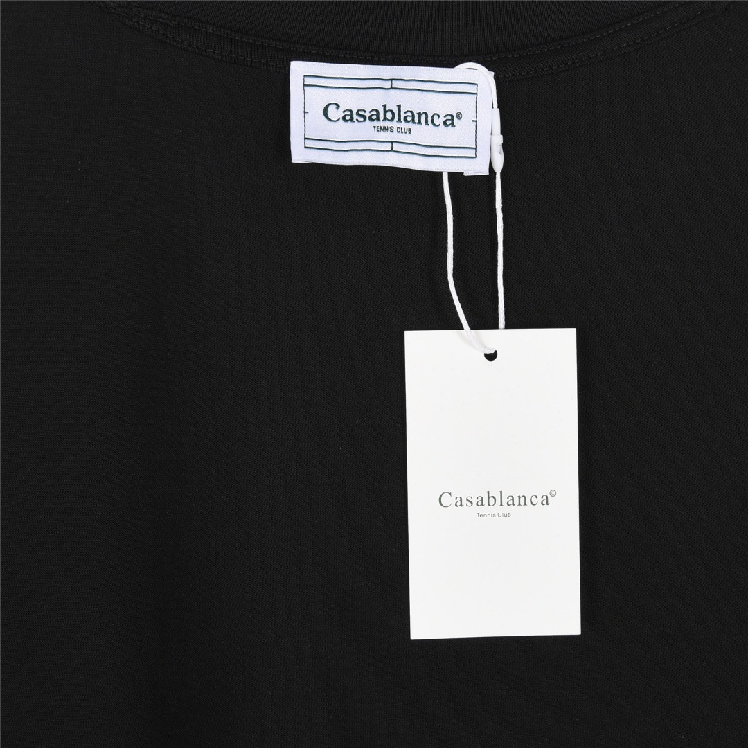 Casablanca/卡萨布兰卡 25ss 中国结立体刺绣短袖T恤