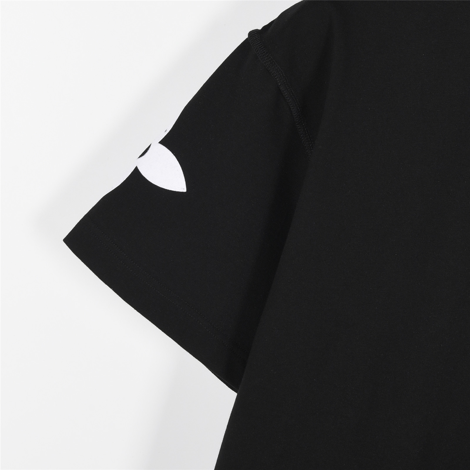 Louis Vuitton/路易威登 25ss 四叶草烫钻logo植绒短袖T恤