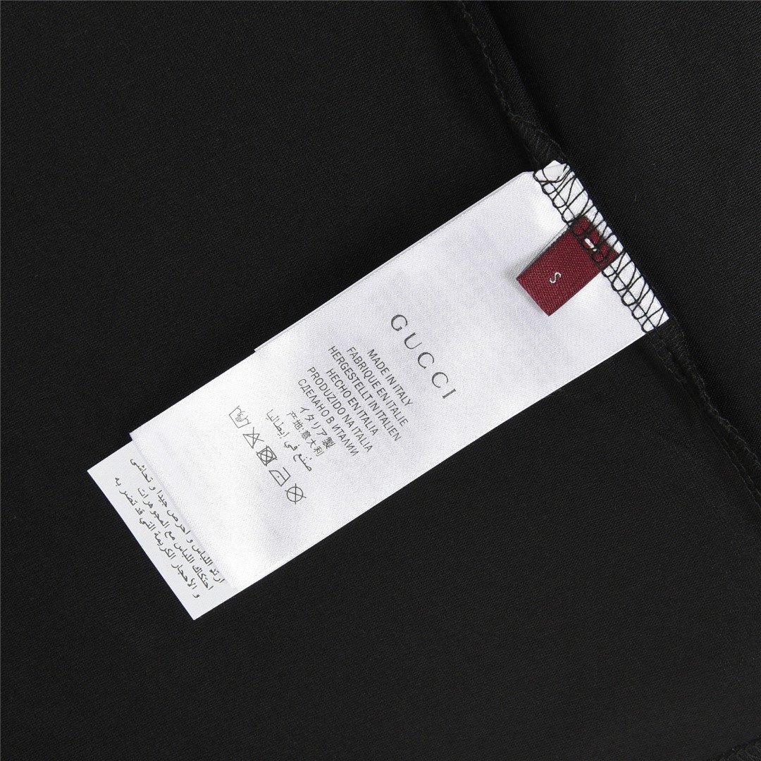Gucci/古驰 25ss 喷绘大logo短袖T恤