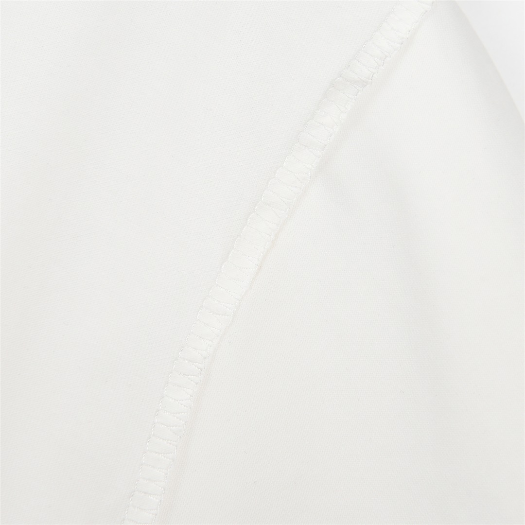 Gucci/古驰 25ss 红领及logo撞色发泡印花短袖T恤