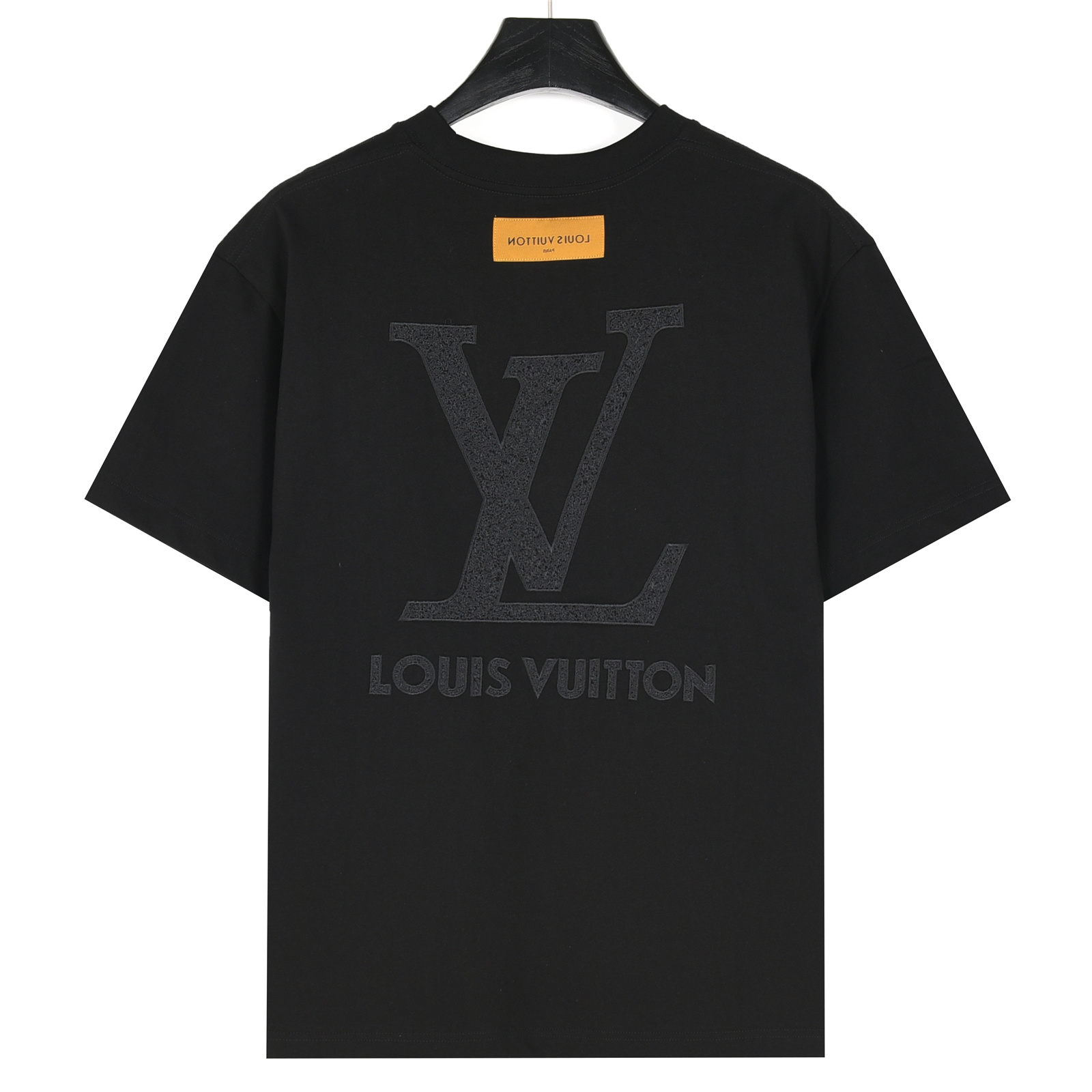 Louis Vuitton/路易威登 25ss 暗纹大logo榻榻米刺绣短袖T恤