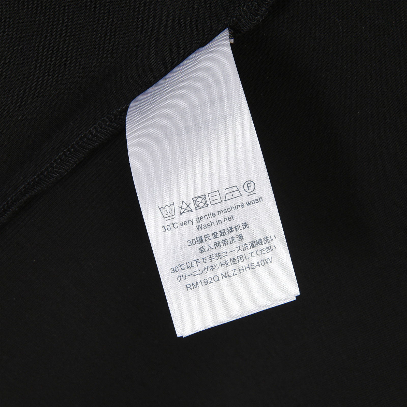 Louis Vuitton/路易威登 25ss 彩虹logo立体发泡印花短袖T恤 黑色 白色