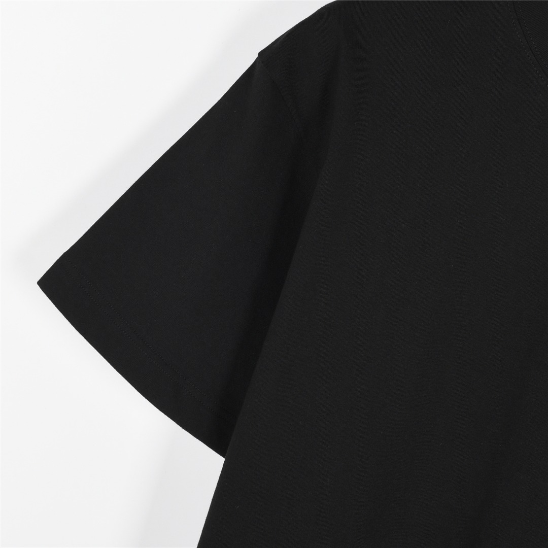 Louis Vuitton/路易威登 25ss 立体大logo字母绳绣短袖T恤