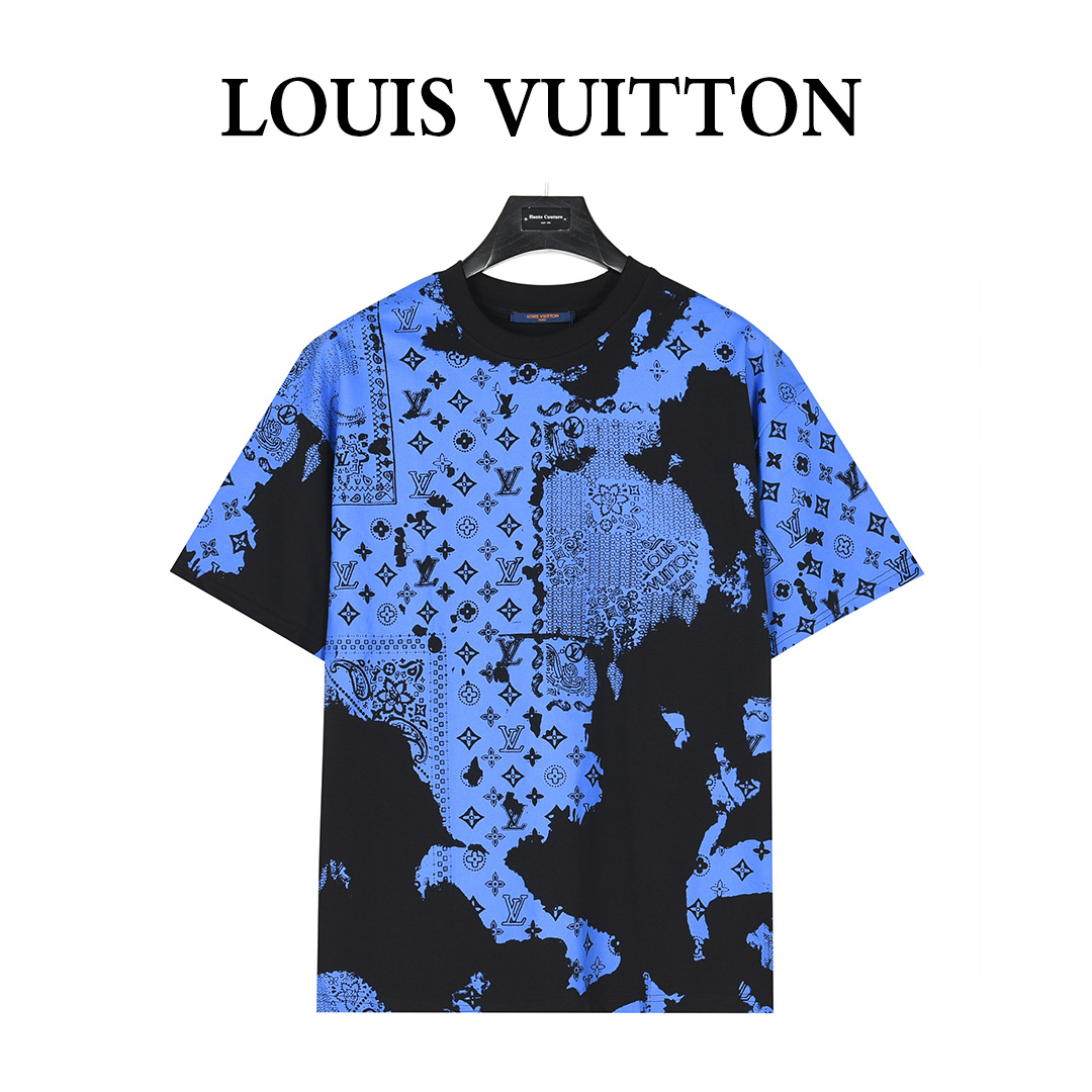 Louis Vuitton/路易威登 腰果花老花扎染短袖T恤