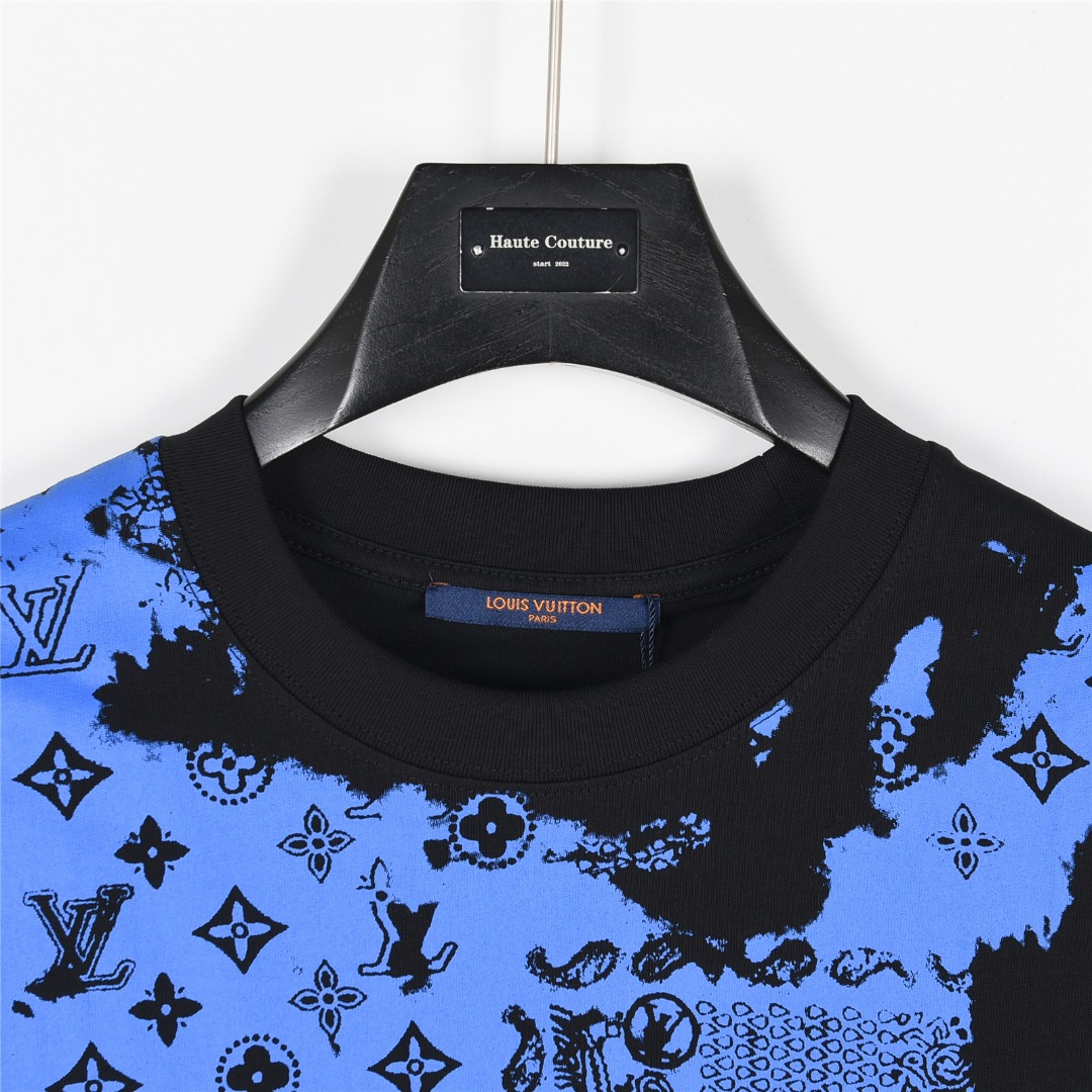 Louis Vuitton/路易威登 腰果花老花扎染短袖T恤