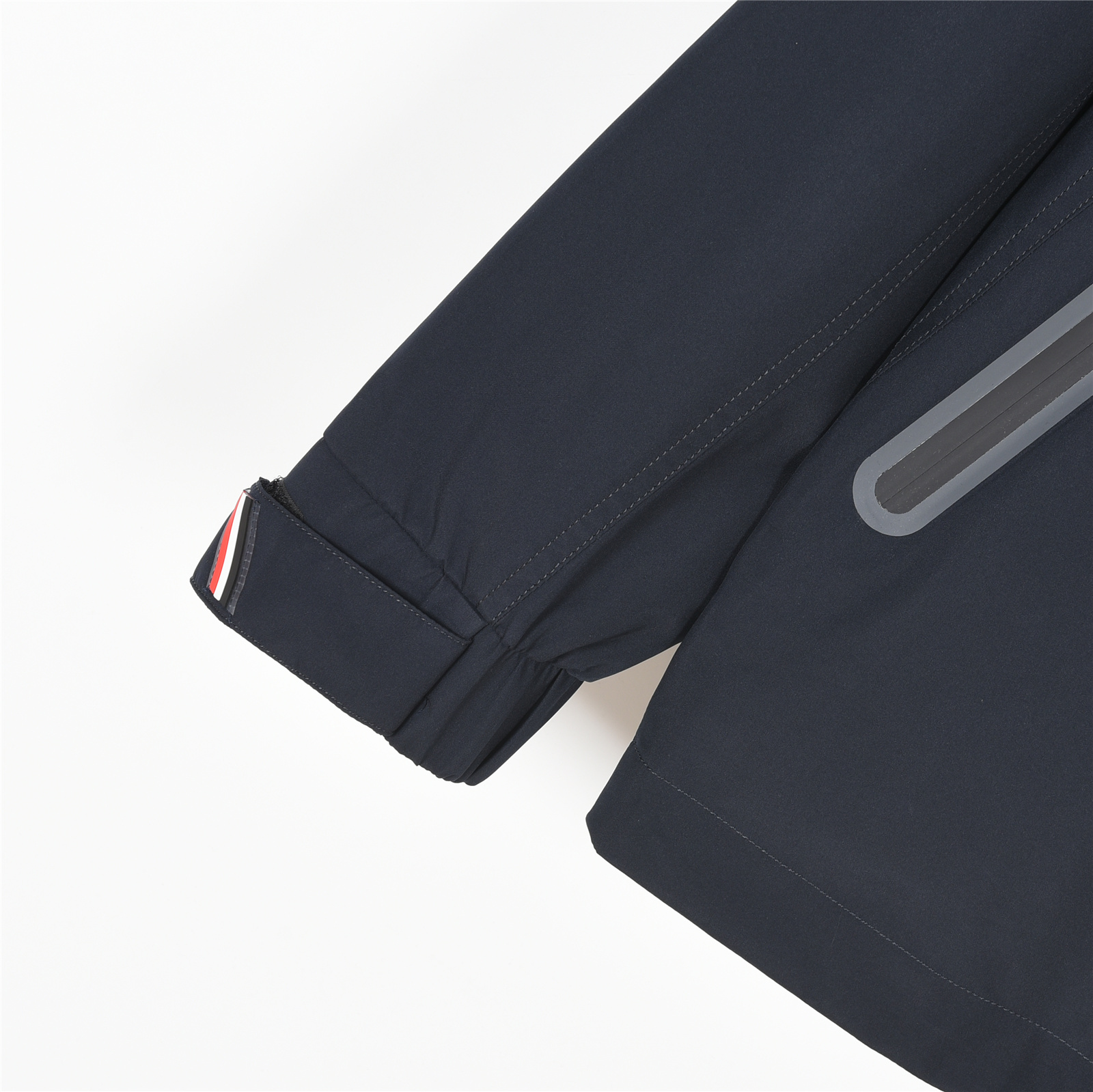 Moncler/蒙口 25ss 小标刺绣拉链连帽夹克外套 藏青