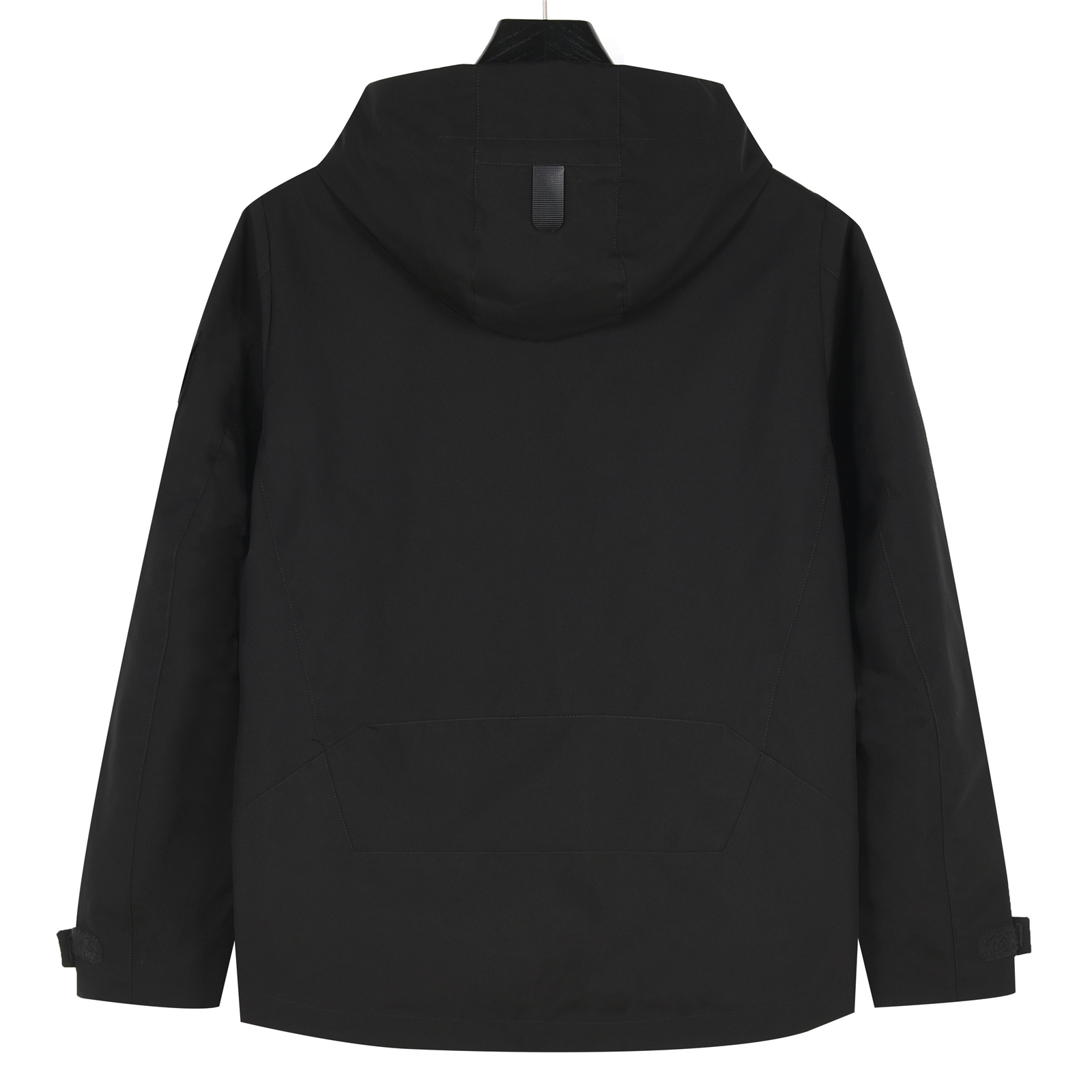 Moncler/蒙口 25ss 小标口袋拉链连帽夹克外套 黑色