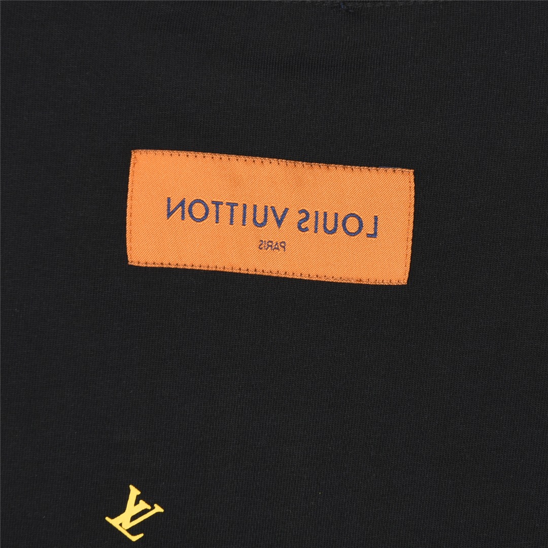 Louis Vuitton/路易威登 25ss 渐变满印小logo短袖T恤