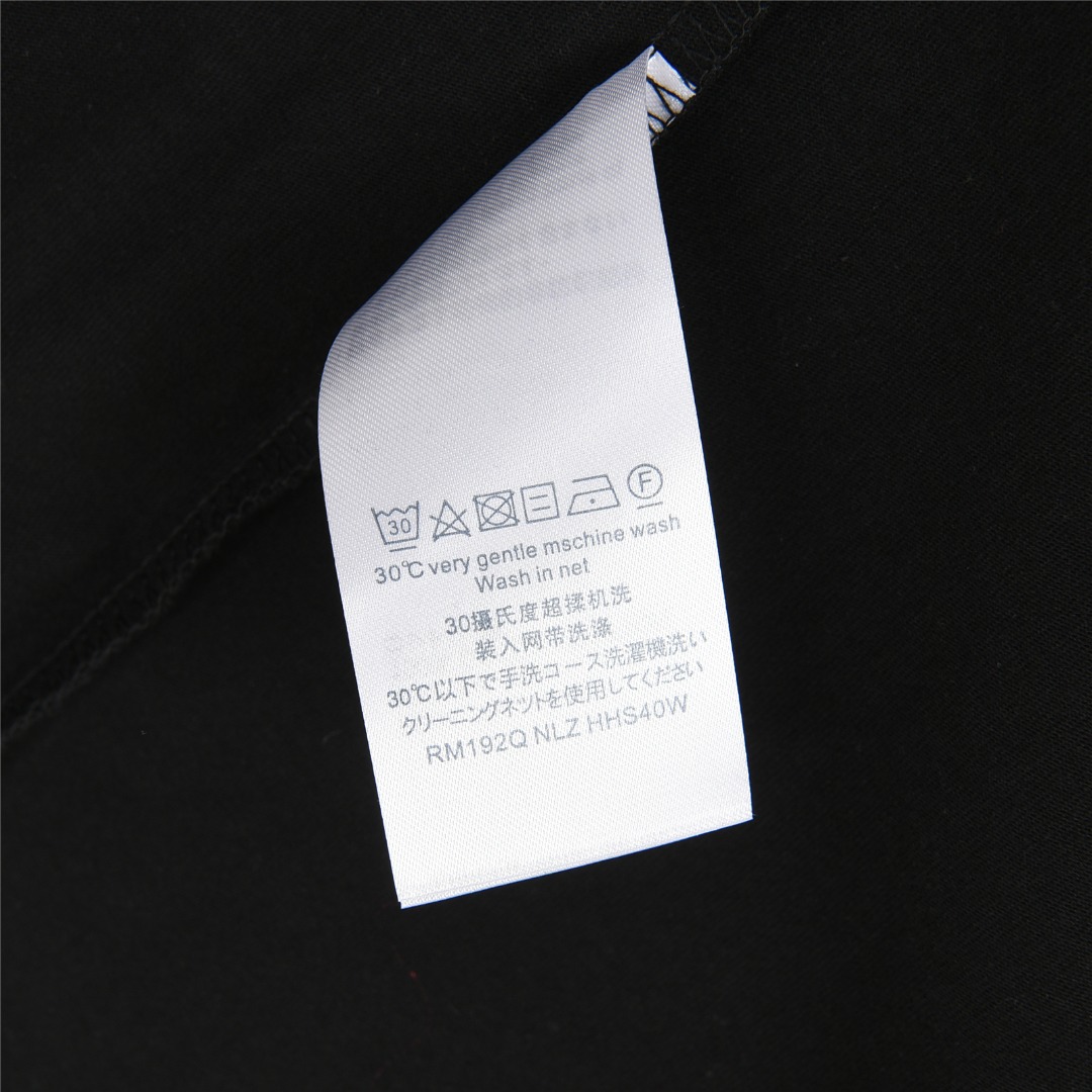 Louis Vuitton/路易威登 菲董限定 logo撞色绳绣短袖T恤