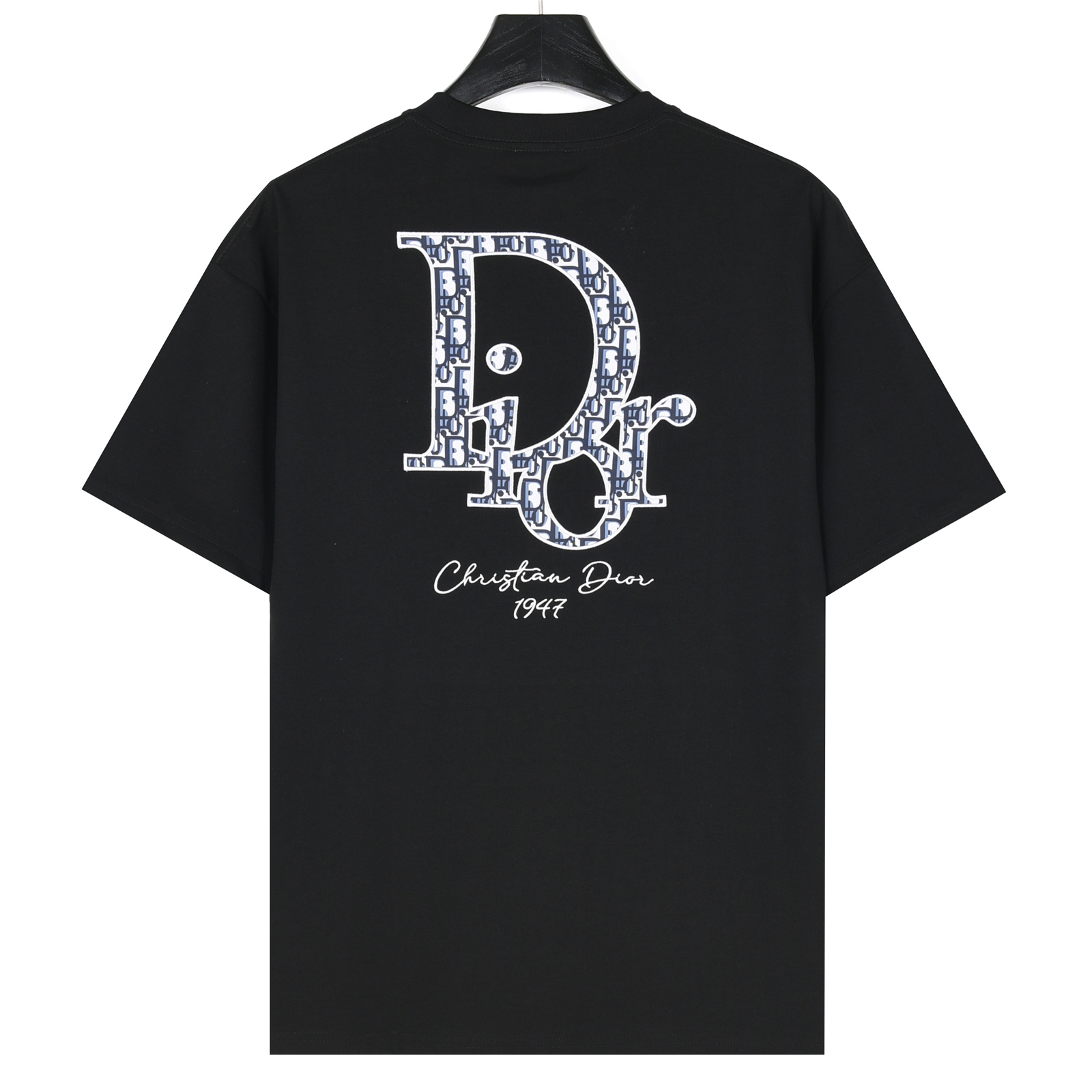 Dior/迪奥 25ss 贴布老花字母刺绣短袖T恤