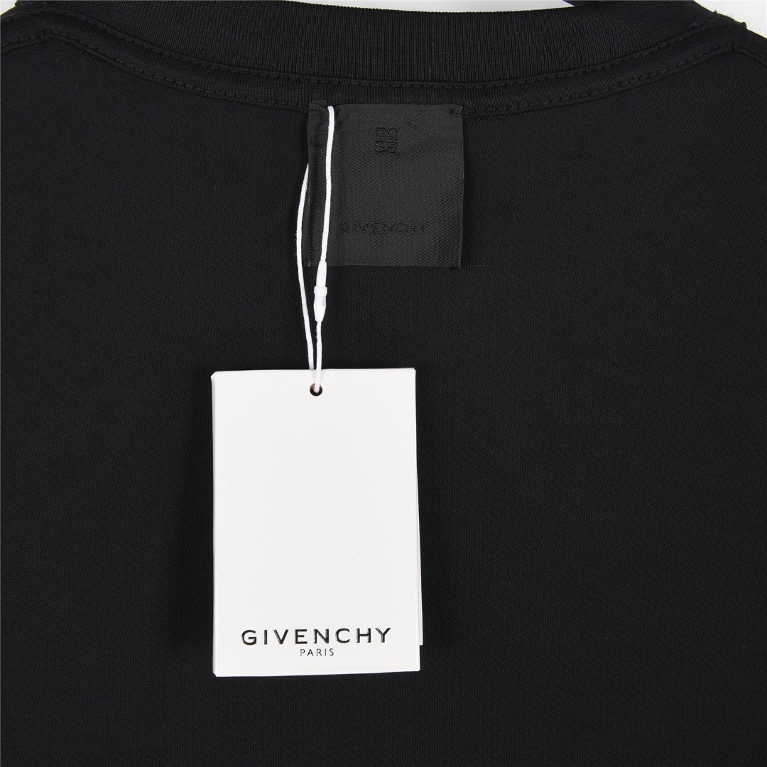 Givenchy/纪梵希 25ss 彩色涂鸦立体4G印花短袖T恤