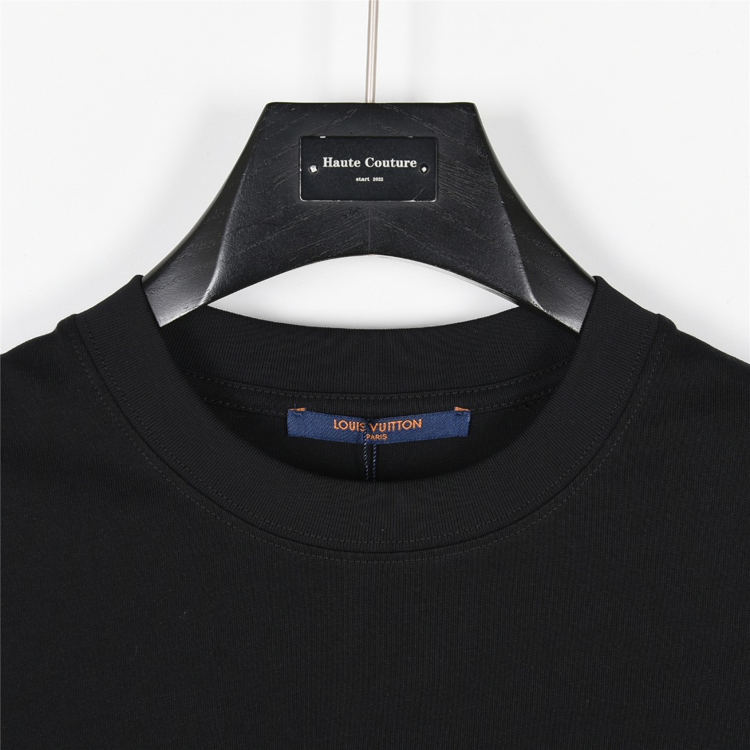 Louis Vuitton/路易威登 25ss 彩绘涂鸦大logo印花短袖T恤