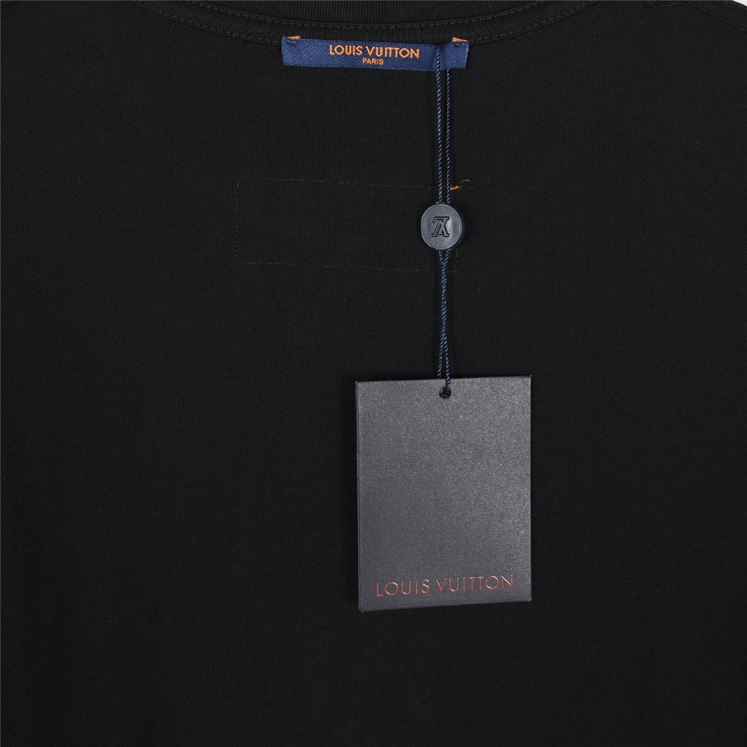 Louis Vuitton/路易威登 25ss 彩绘涂鸦大logo印花短袖T恤
